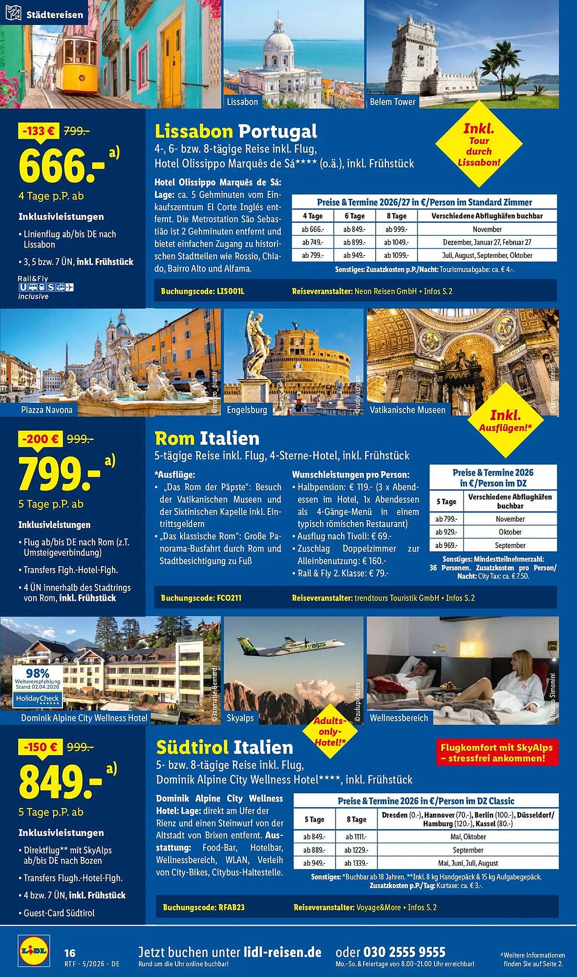 Lidl Reisen Prospekt (2026-05-12 - 2026-06-15)