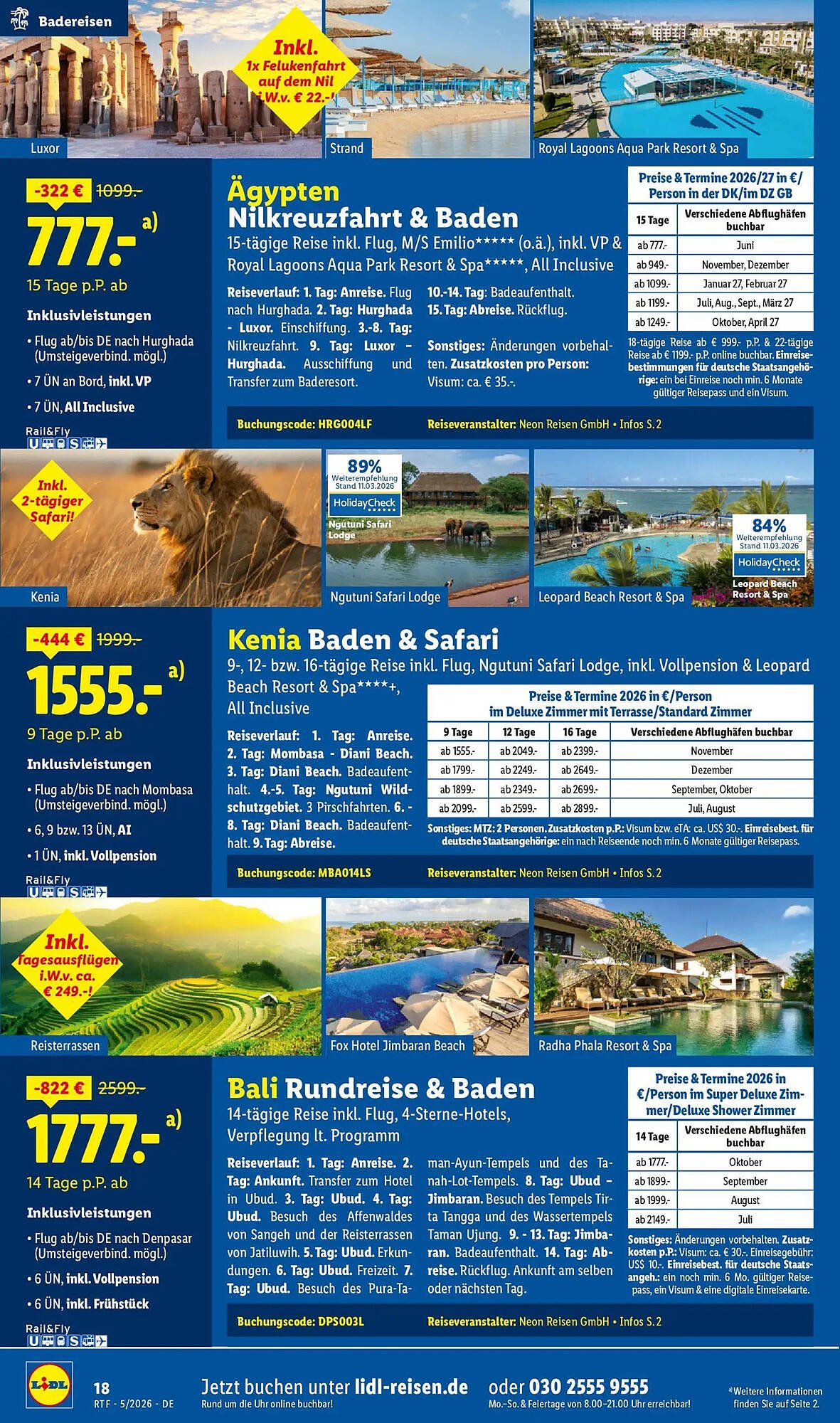 Lidl Reisen Prospekt (2026-05-12 - 2026-06-15)