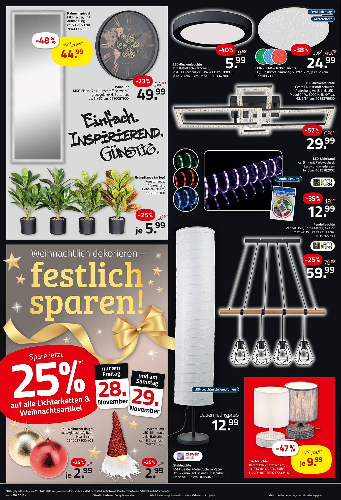 ROLLER Prospekt (2025-11-23 - 2025-11-29)