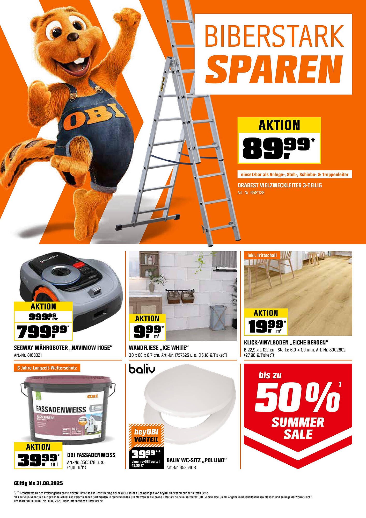 OBI Prospekt (2025-08-14 - 2025-08-31) | 1