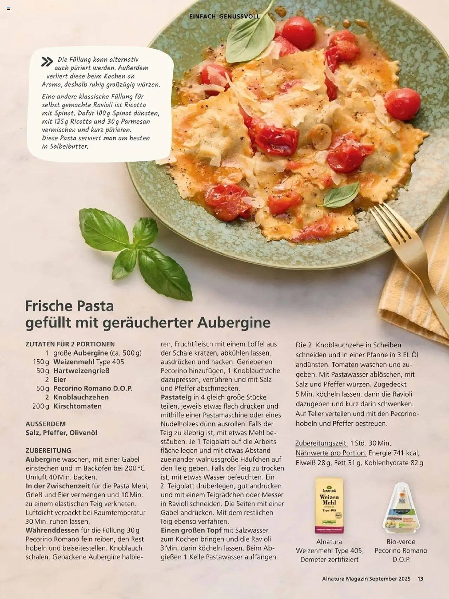 Alnatura Prospekt (2025-09-01 - 2025-09-30) | 13