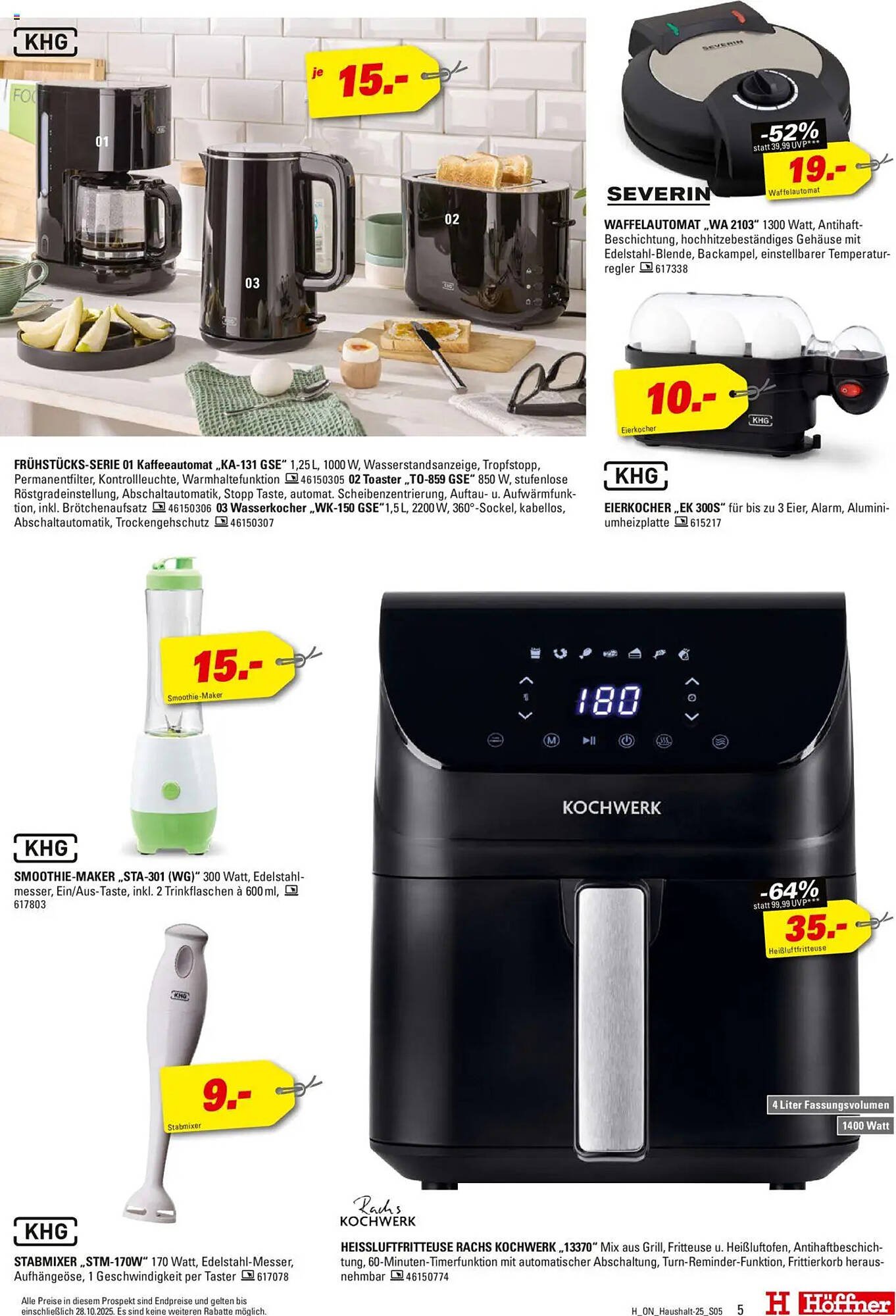 Höffner Prospekt (2025-10-15 - 2025-10-28) | 5