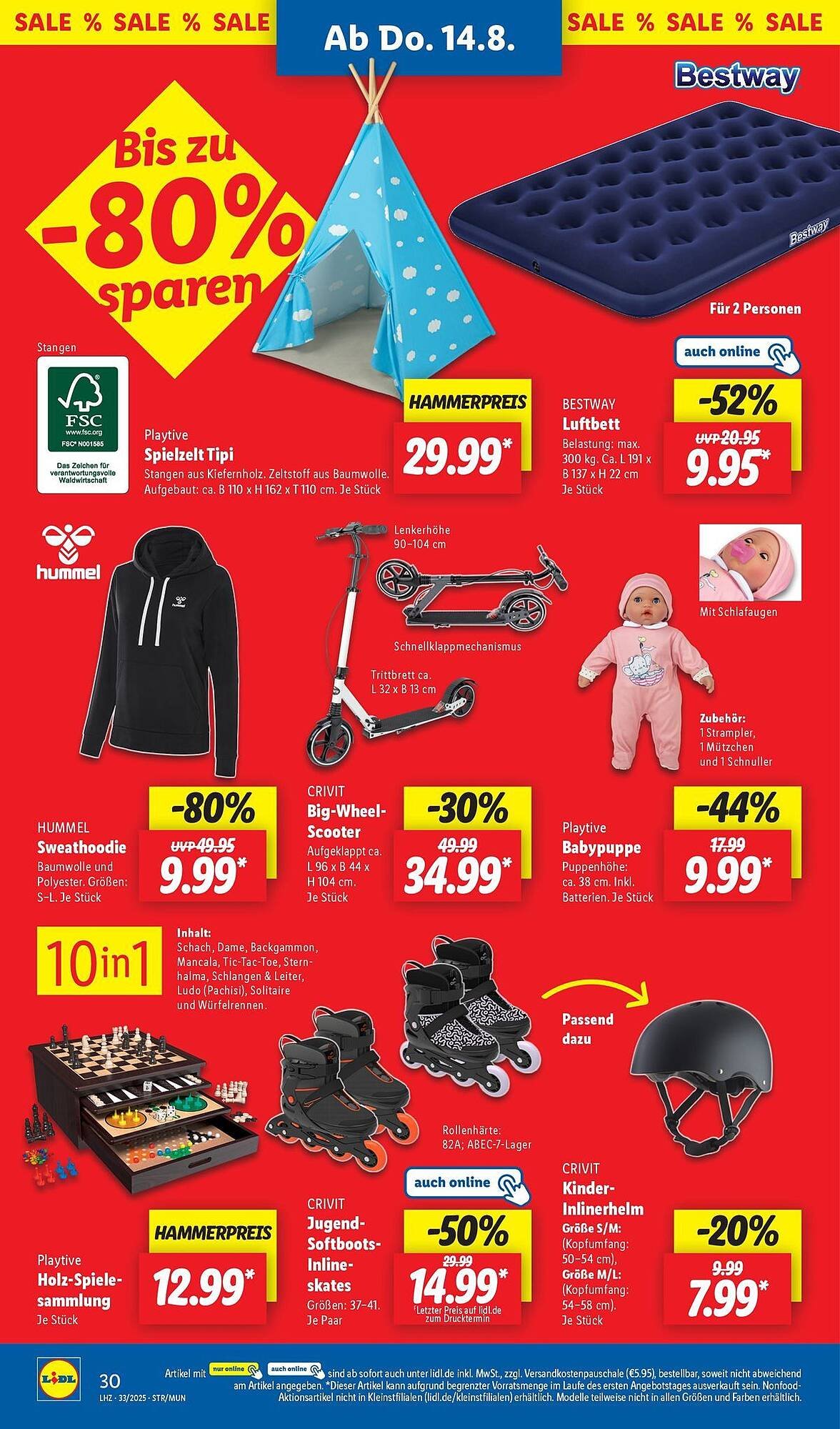 Lidl Prospekt (2025-08-11 - 2025-08-16) | 16