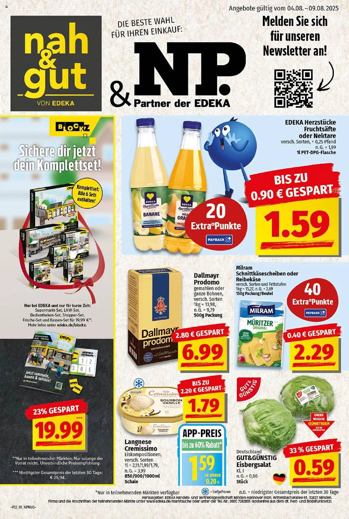 NP Discount Prospekt (2025-08-04 - 2025-08-09) | 1