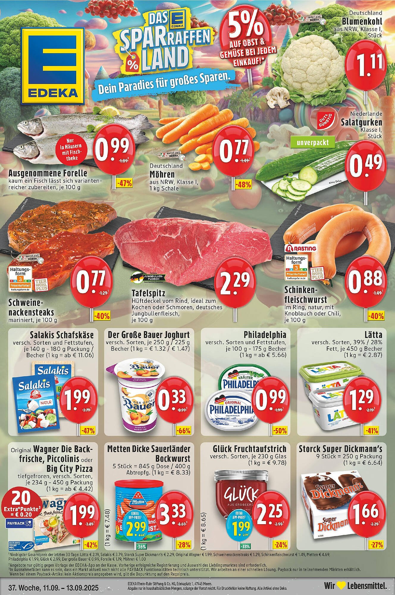 Edeka Prospekt (2025-09-10 - 2025-09-13) | 1
