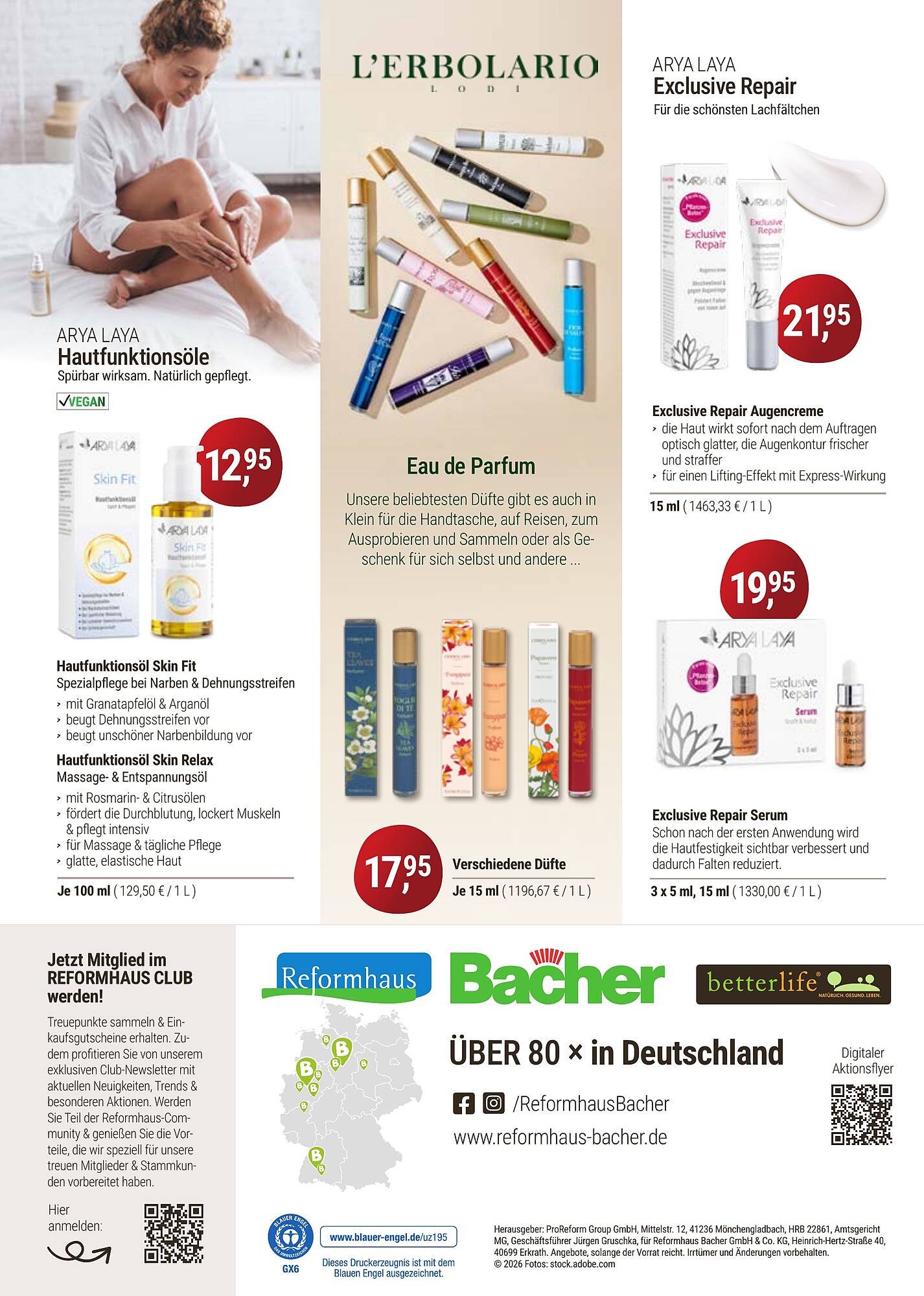 Reformhaus Bacher Prospekt