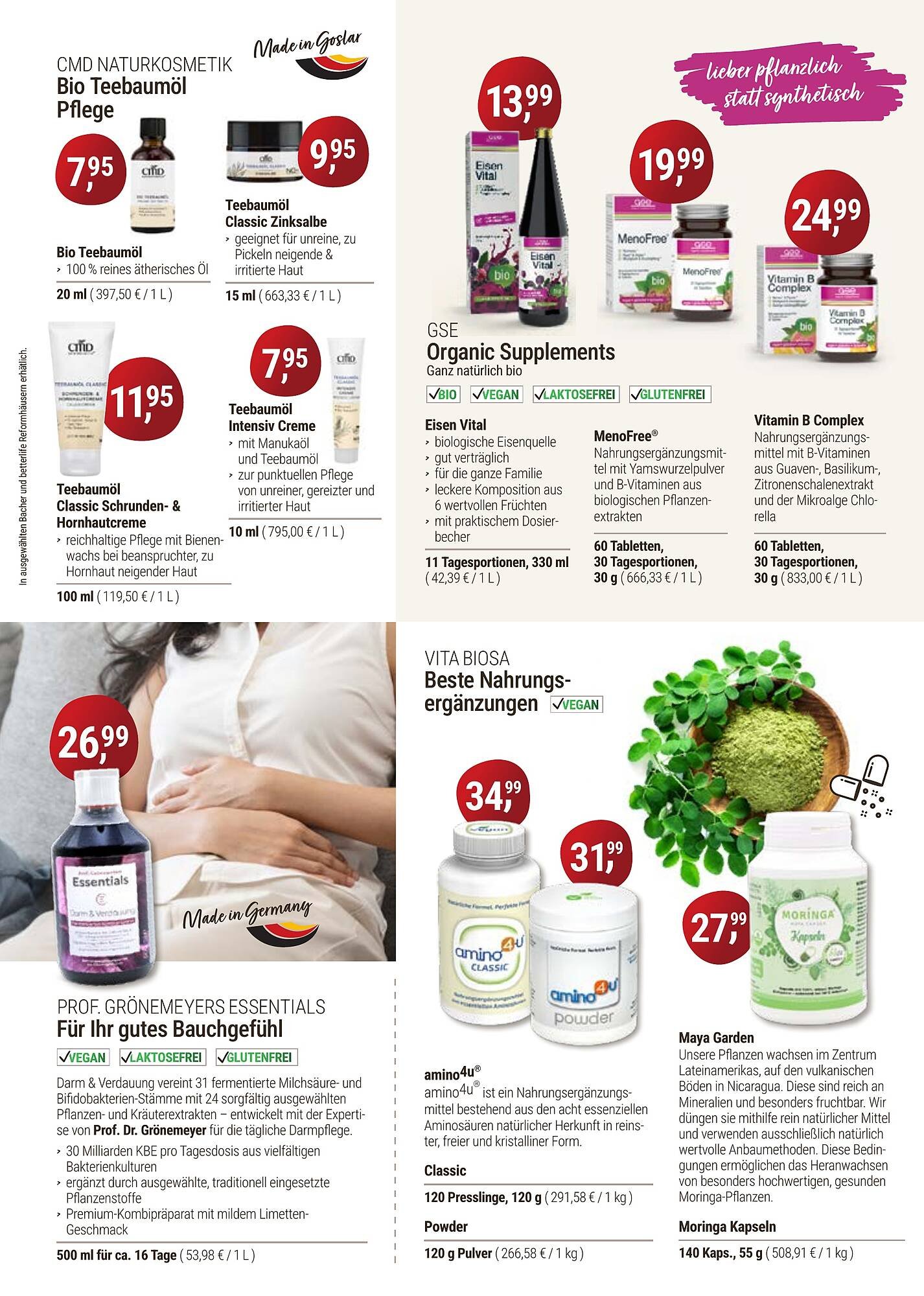 Reformhaus Bacher Prospekt