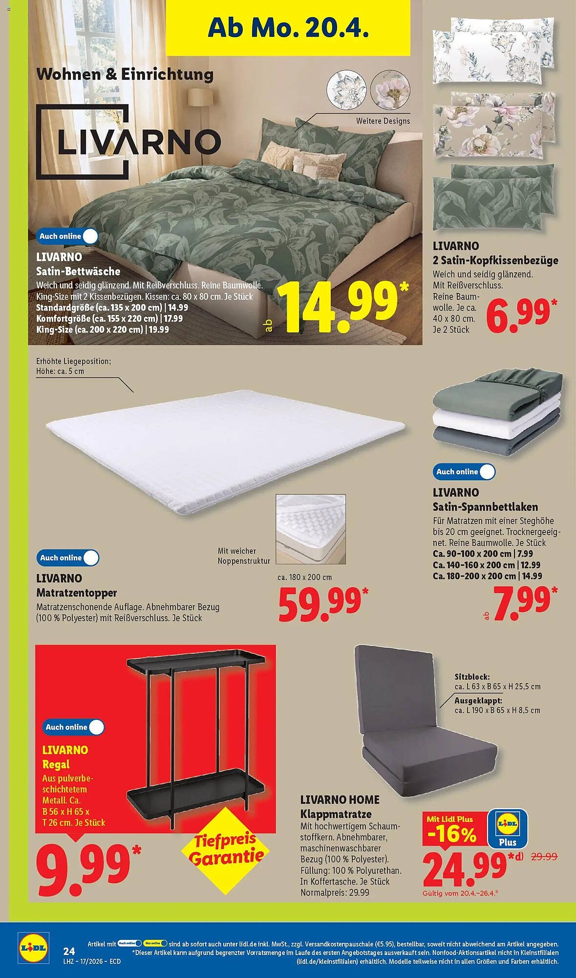 Lidl Prospekt (2026-04-20 - 2026-04-25)