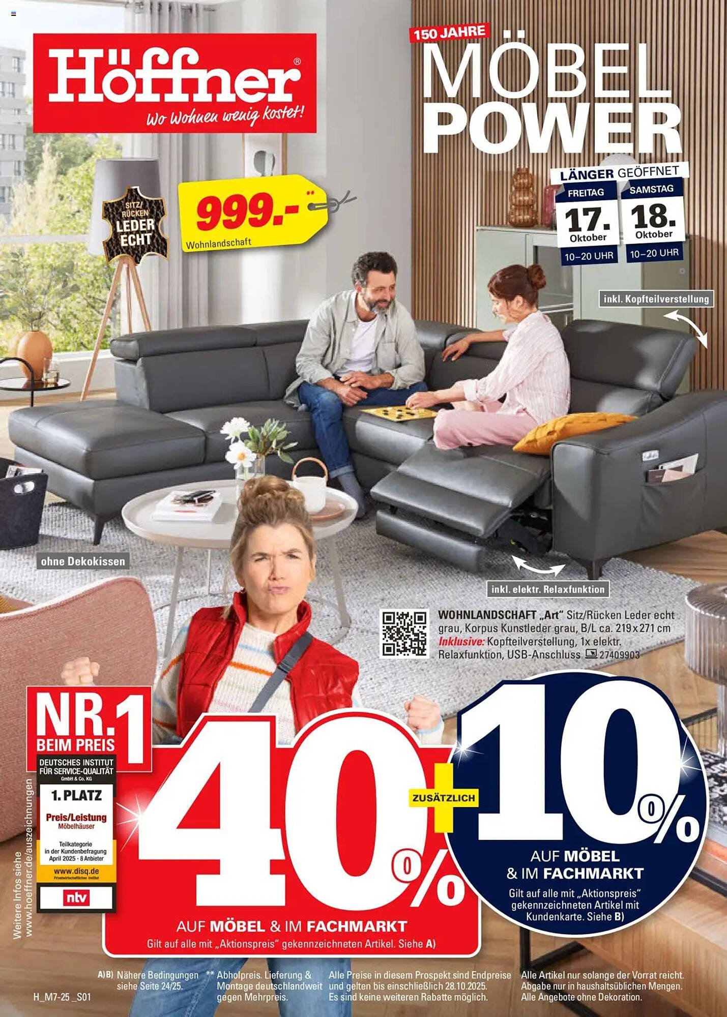 Höffner Prospekt (2025-10-15 - 2025-10-28) | 1