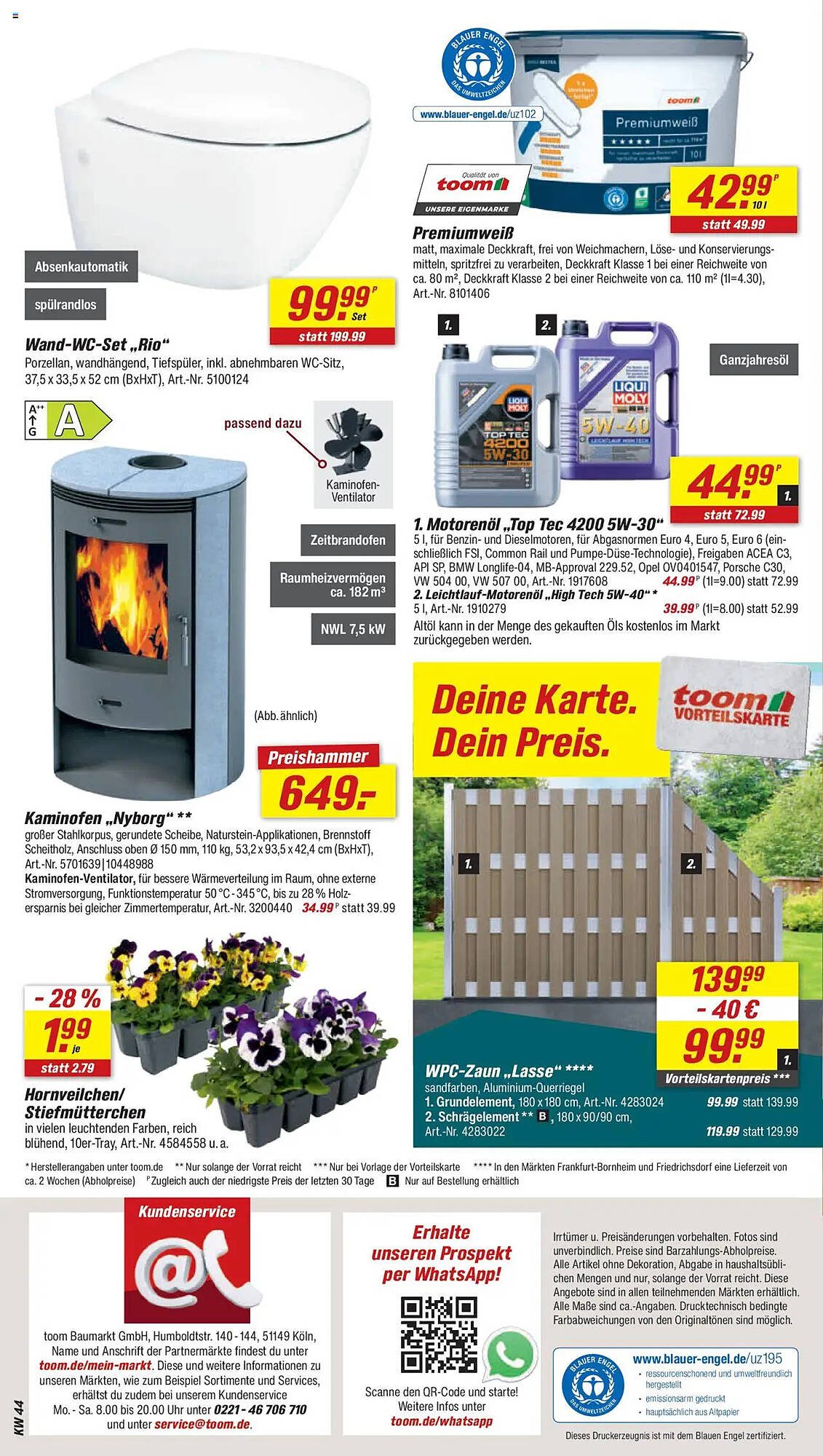 Toom Baumarkt Prospekt (2025-10-25 - 2025-10-31) | 14