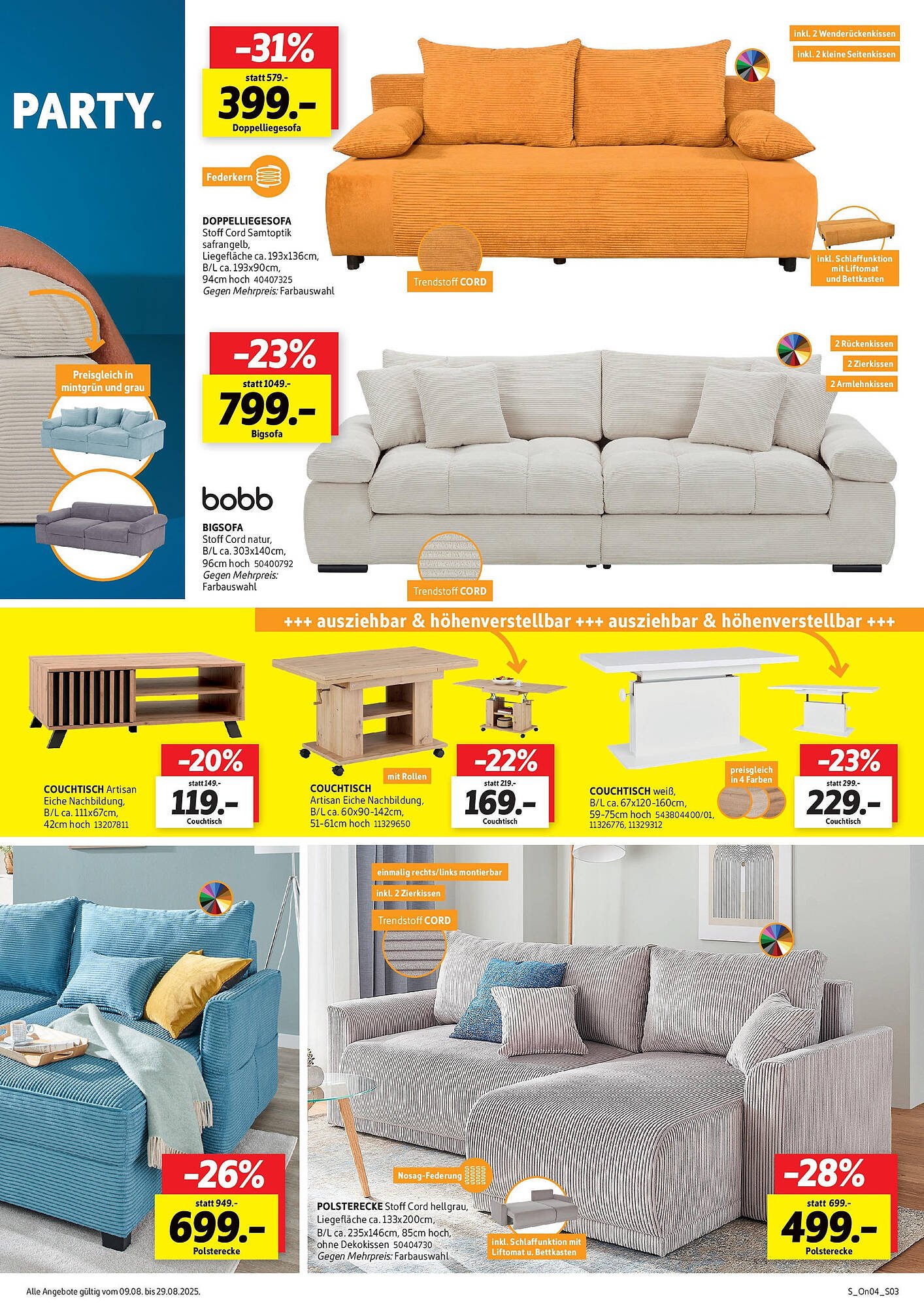 SCONTO Prospekt (2025-08-09 - 2025-08-29) | 3