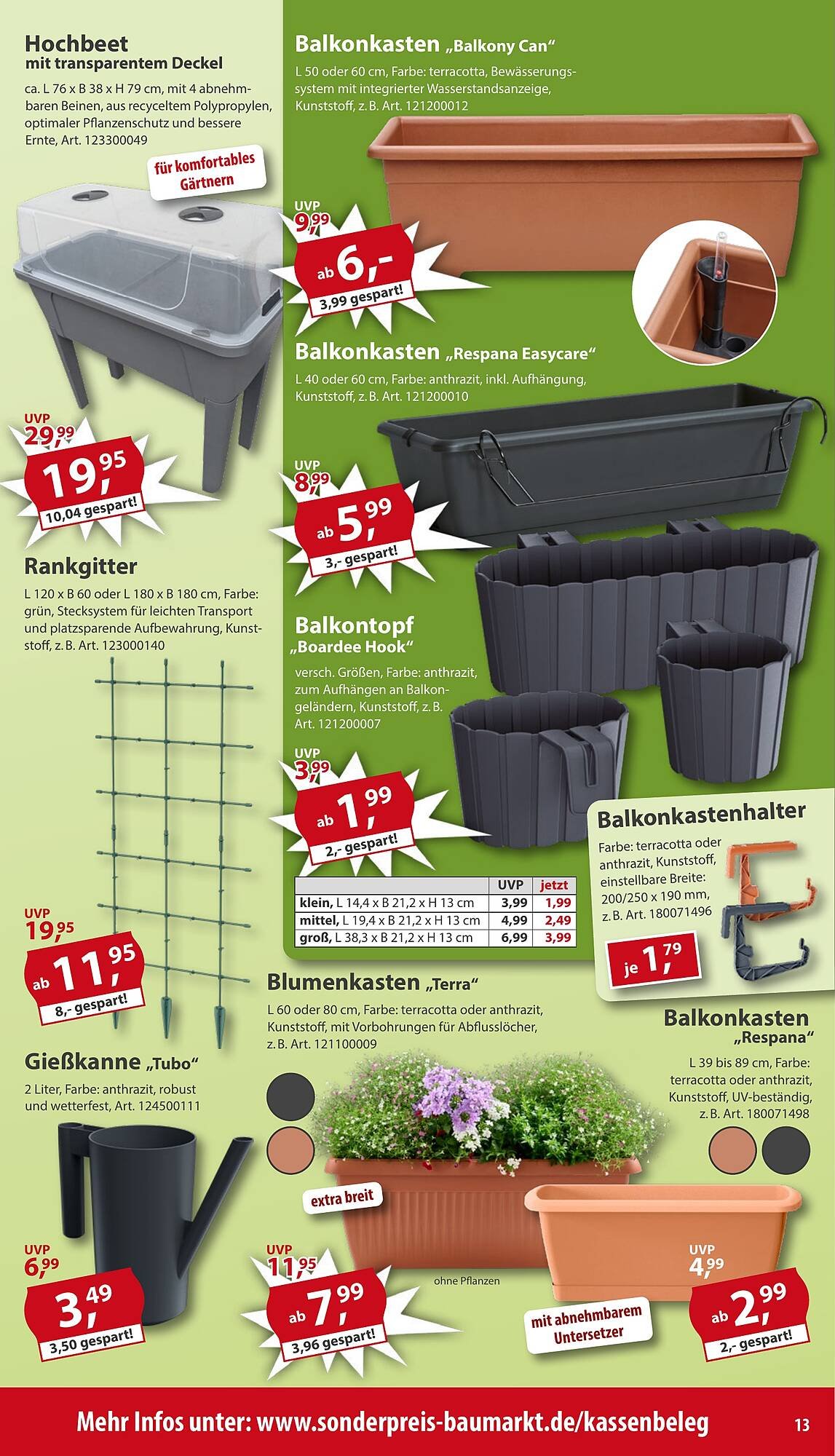 Sonderpreis Baumarkt Prospekt (2026-05-09 - 2026-05-15)