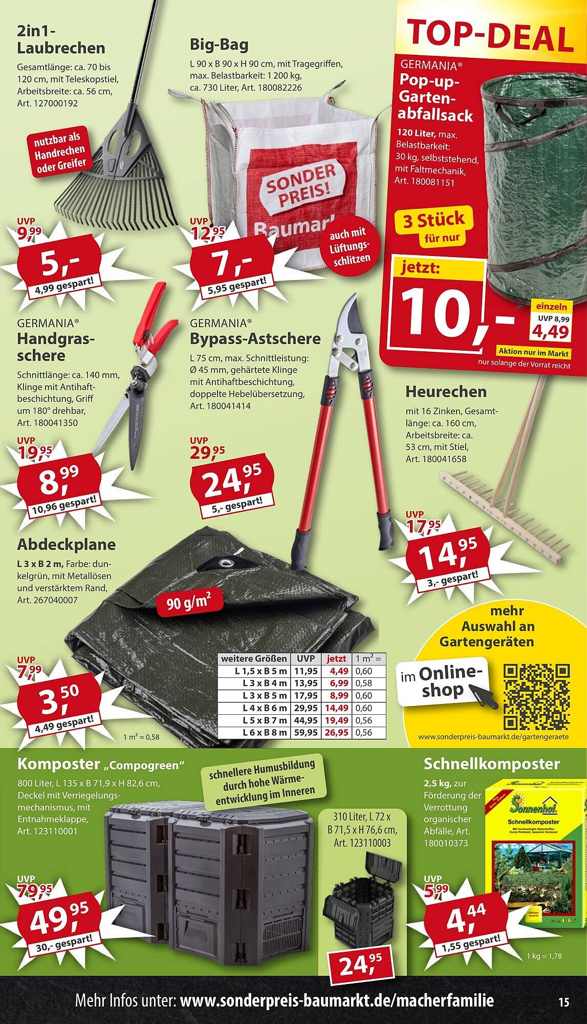 Sonderpreis Baumarkt Prospekt (2026-05-09 - 2026-05-15)