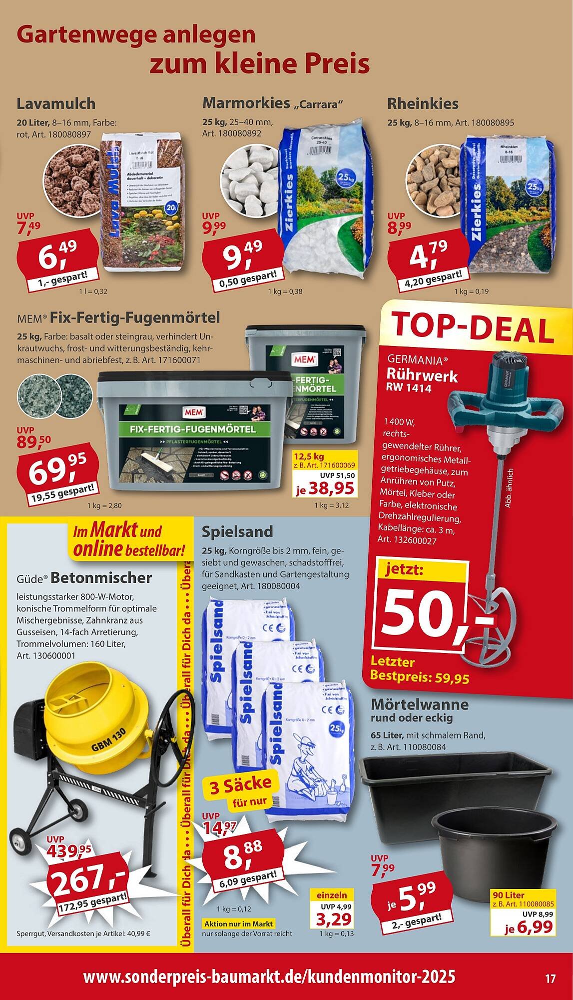 Sonderpreis Baumarkt Prospekt (2026-05-09 - 2026-05-15)