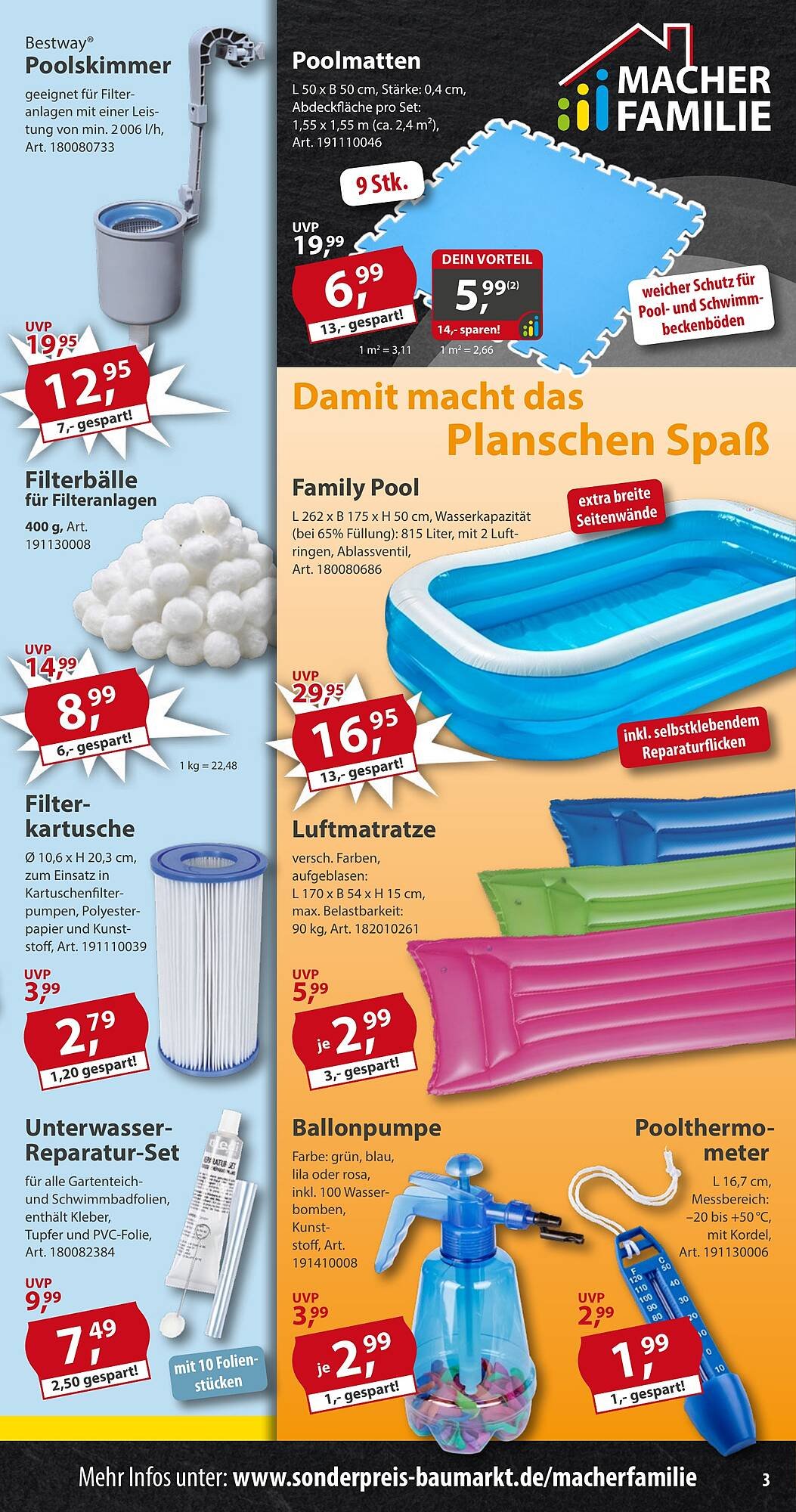 Sonderpreis Baumarkt Prospekt (2026-05-09 - 2026-05-15)