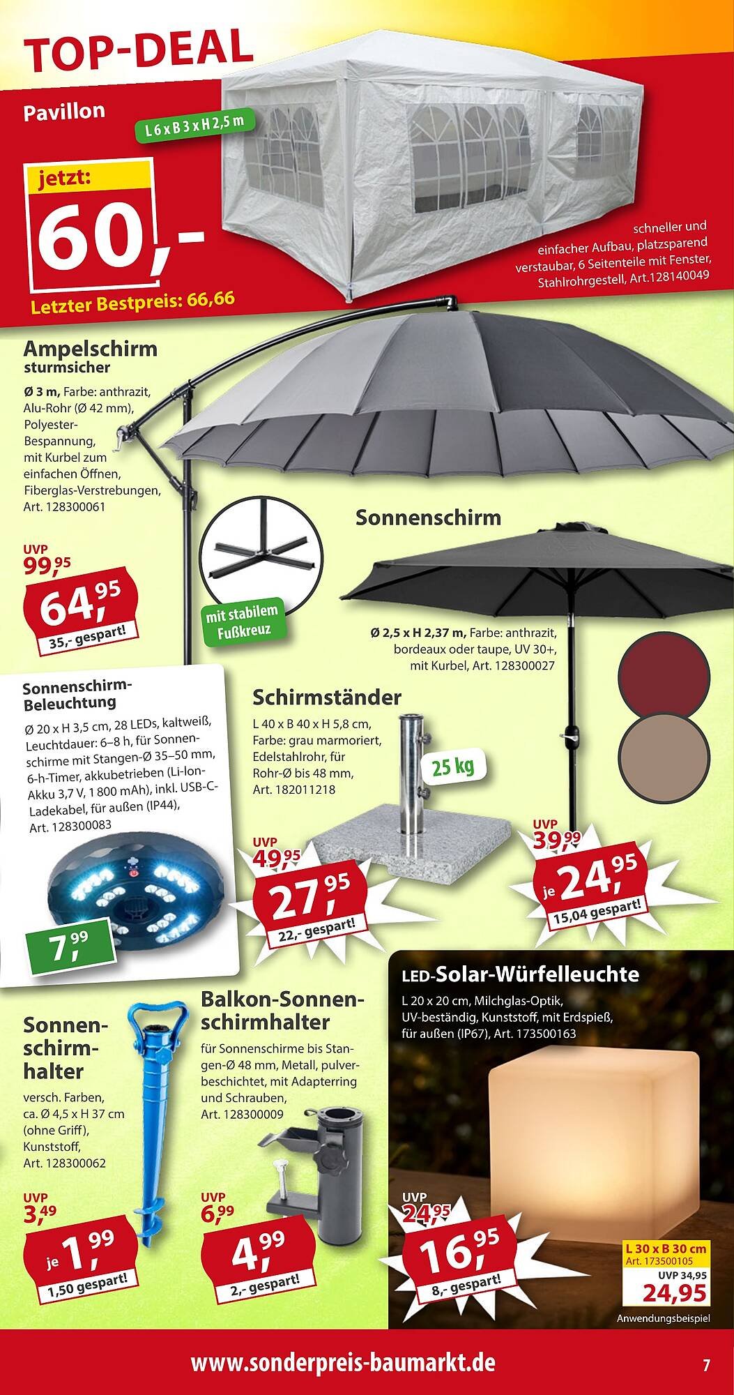 Sonderpreis Baumarkt Prospekt (2026-05-09 - 2026-05-15)