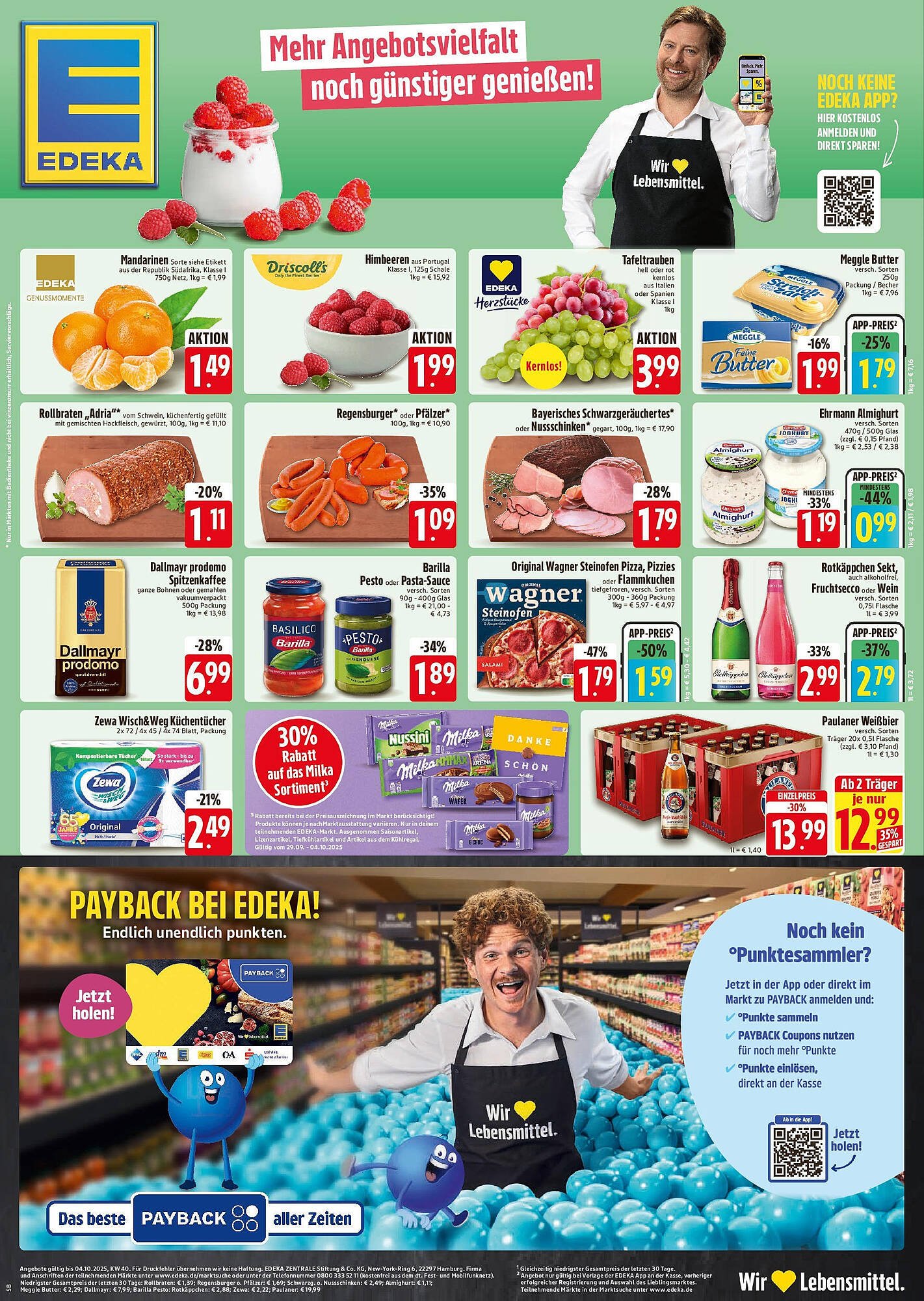 Edeka Prospekt (2025-09-30 - 2025-10-04) | 1