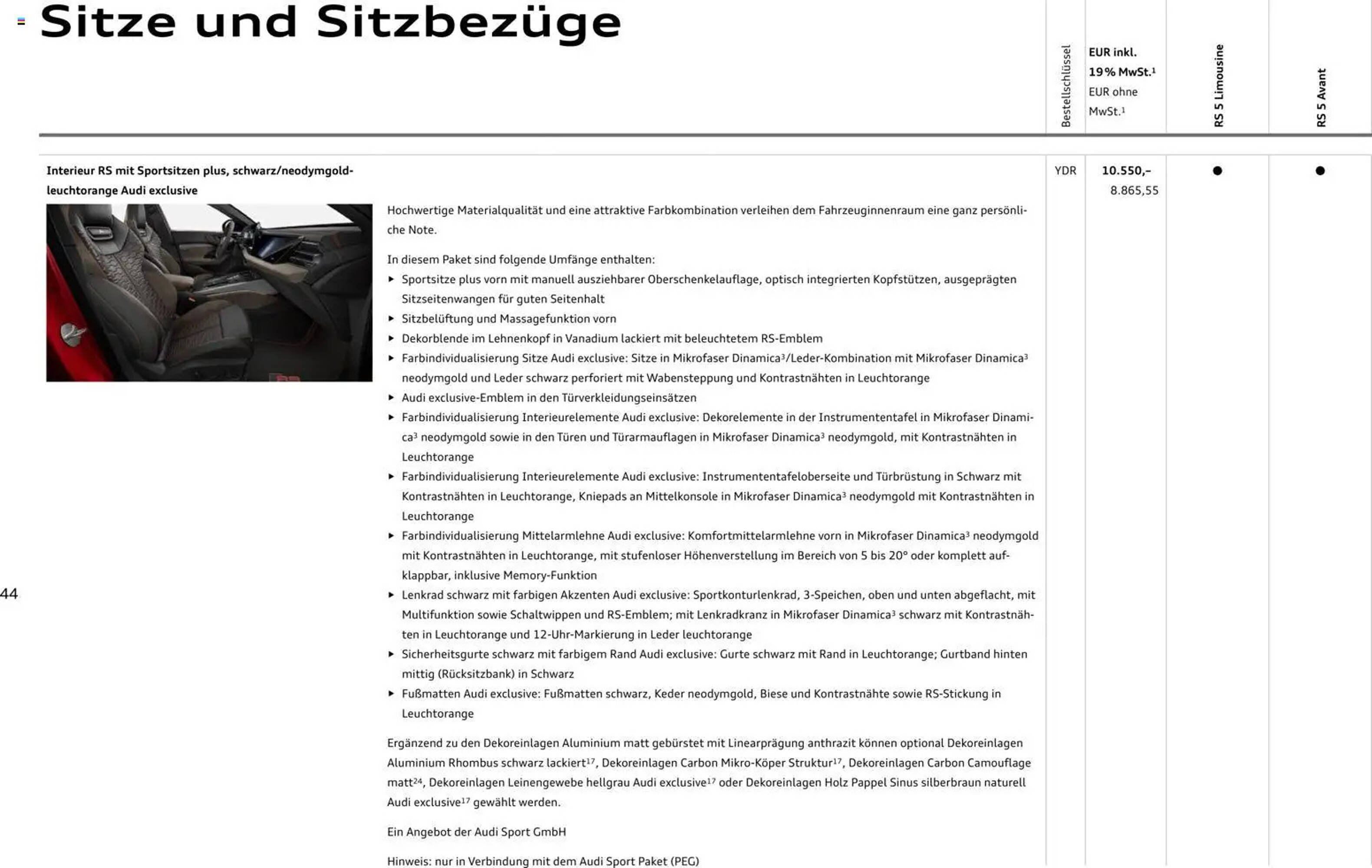 Audi Prospekt (2026-04-01 - 2027-04-01)