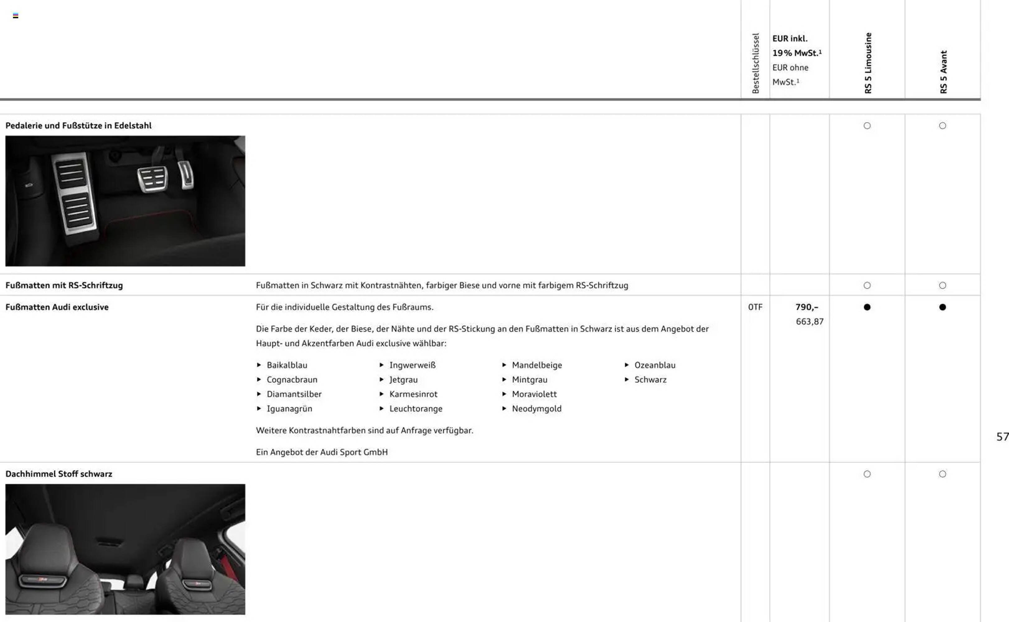 Audi Prospekt (2026-04-01 - 2027-04-01)