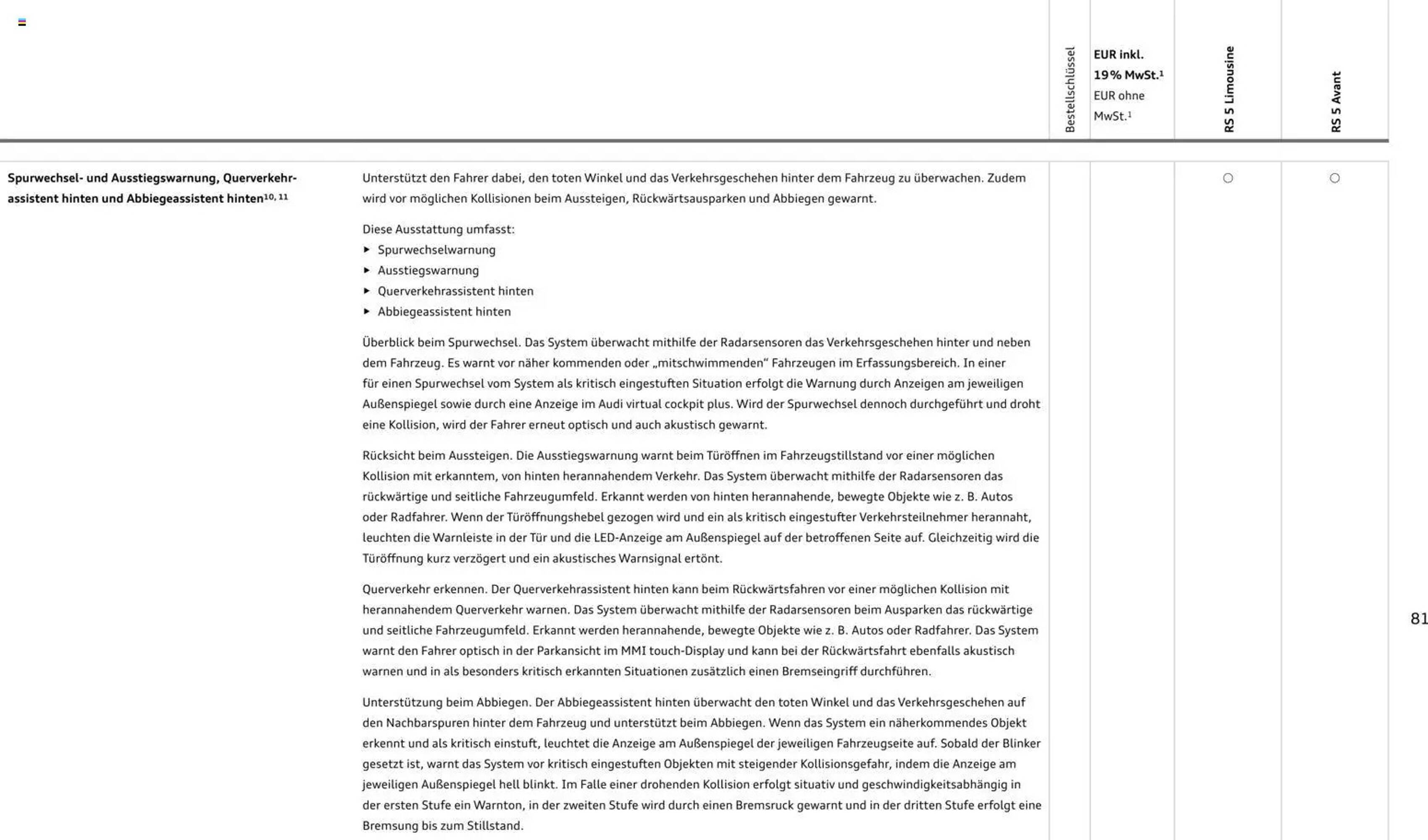 Audi Prospekt (2026-04-01 - 2027-04-01)