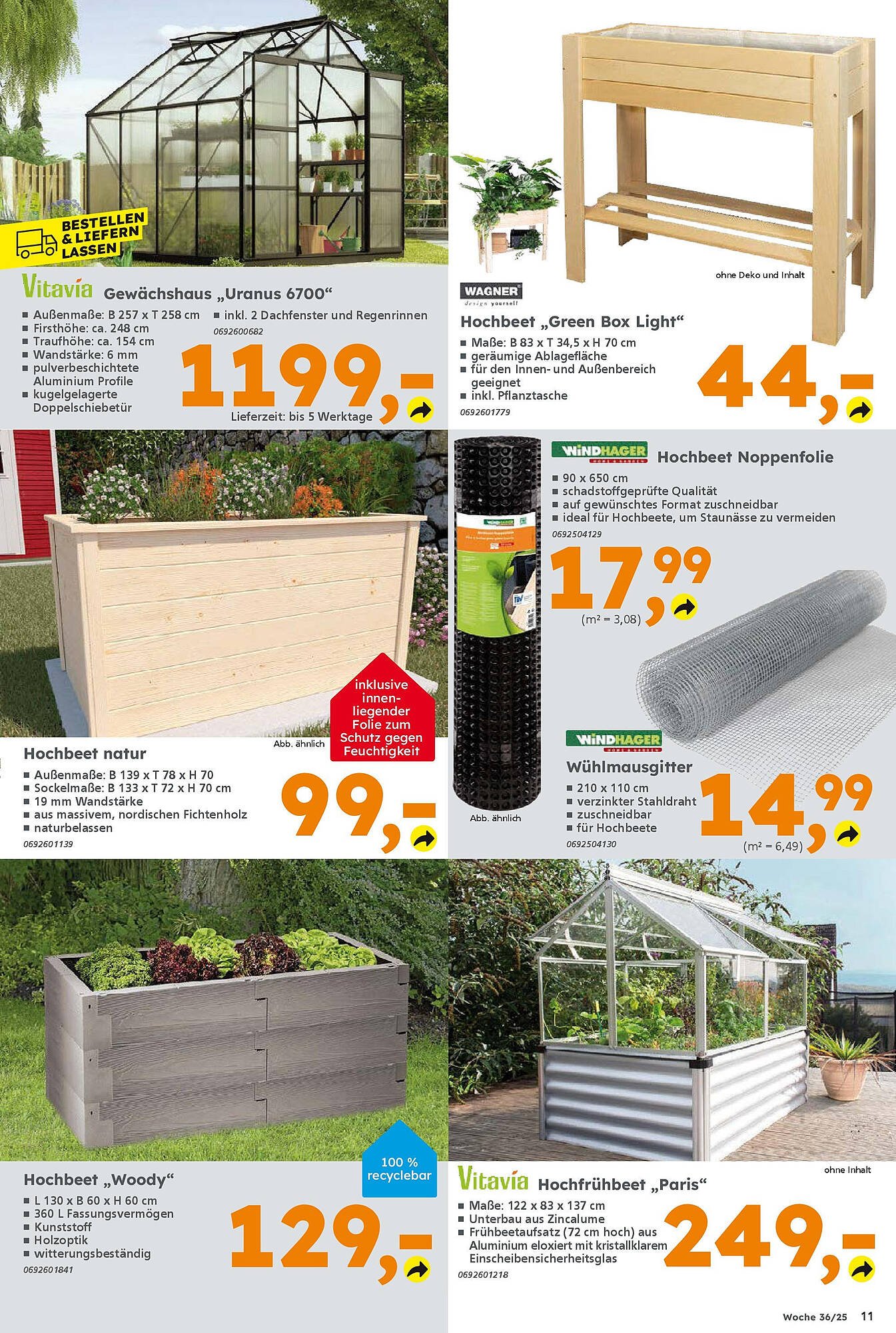 Globus Baumarkt Prospekt (2025-08-31 - 2025-09-06) | 11