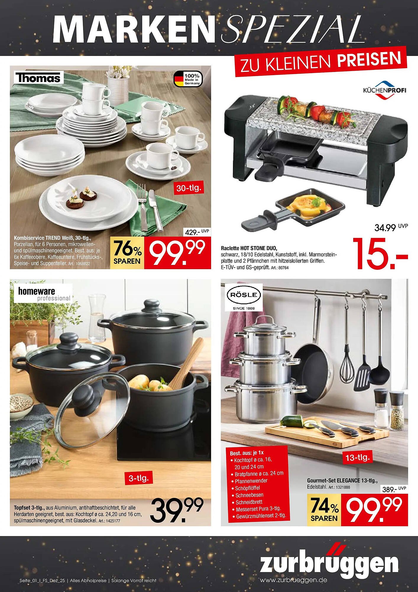 Zurbrüggen Prospekt (2025-12-01 - 2026-01-26)