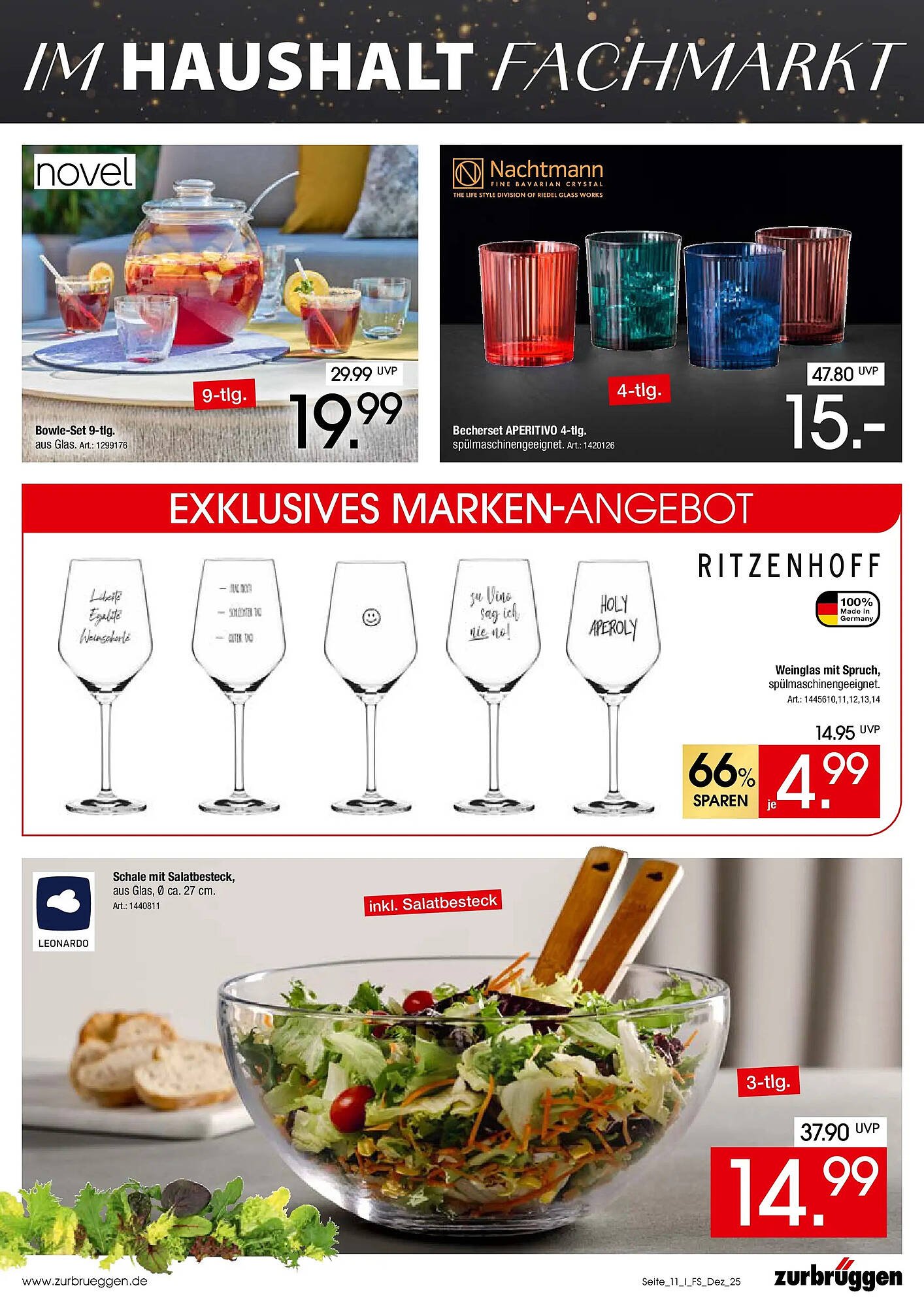 Zurbrüggen Prospekt (2025-12-01 - 2026-01-26)