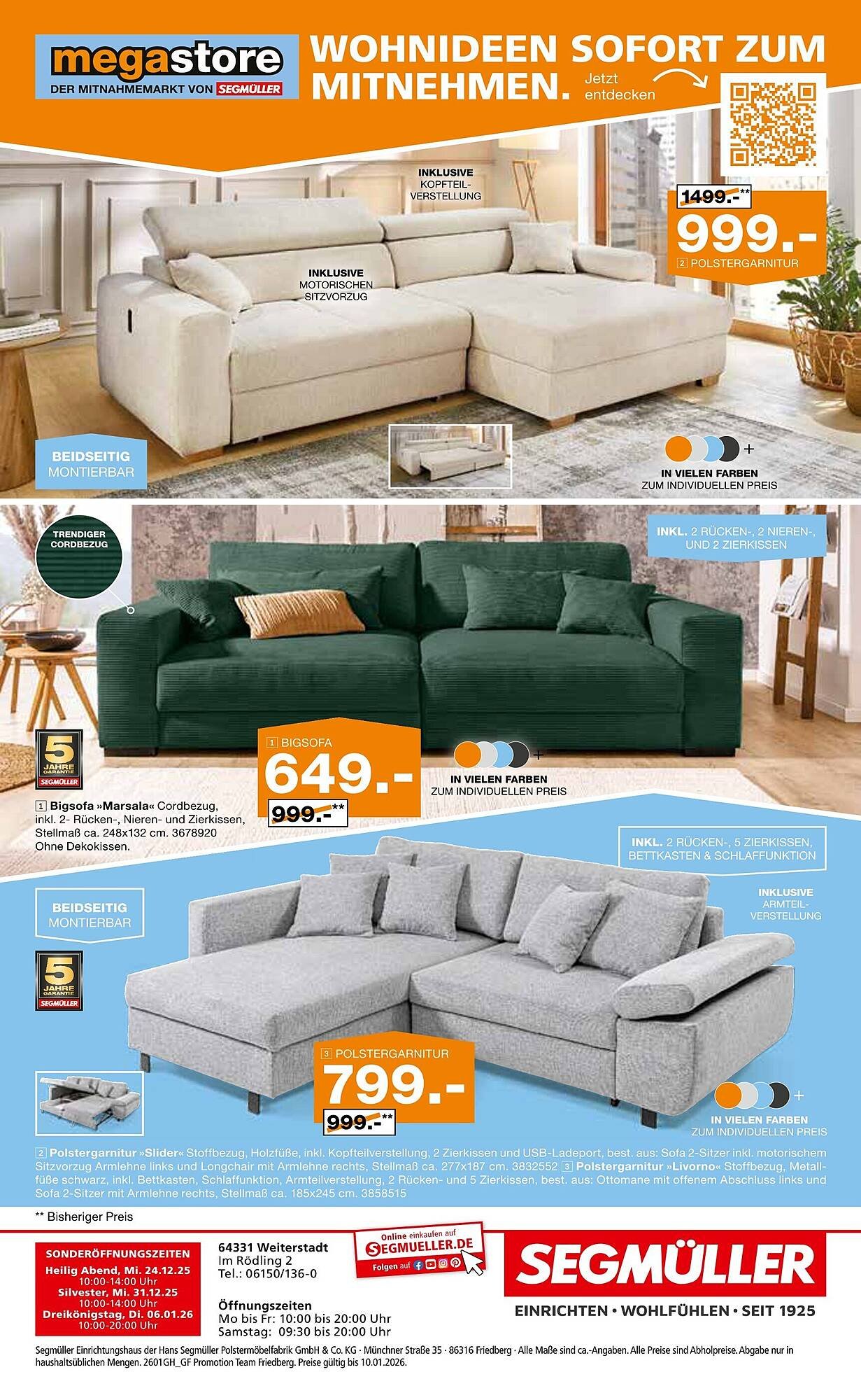 Segmüller Prospekt (2025-12-24 - 2026-01-10)