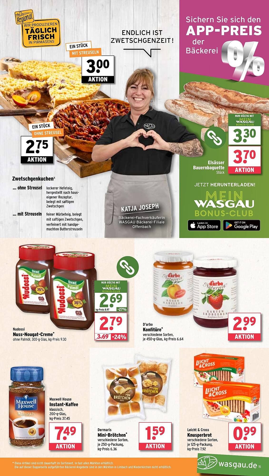 Wasgau Prospekt (2025-08-18 - 2025-08-23) | 15