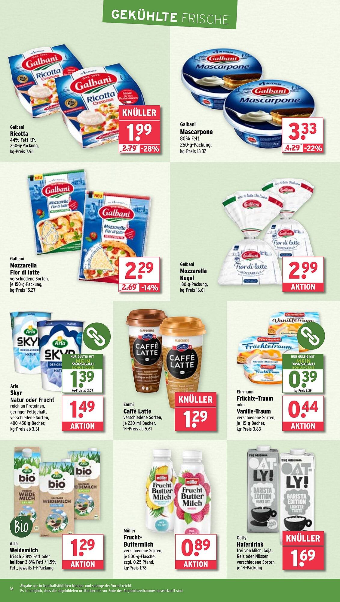 Wasgau Prospekt (2025-08-18 - 2025-08-23) | 16