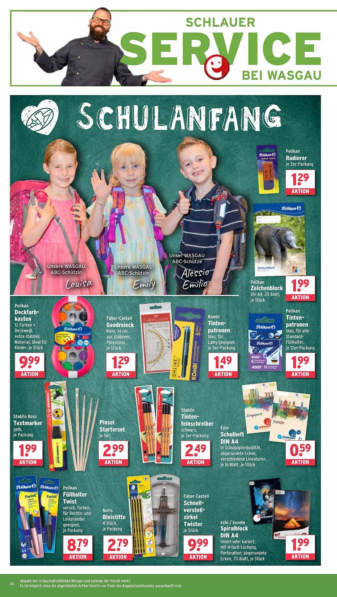 Wasgau Prospekt (2025-08-18 - 2025-08-23) | 24