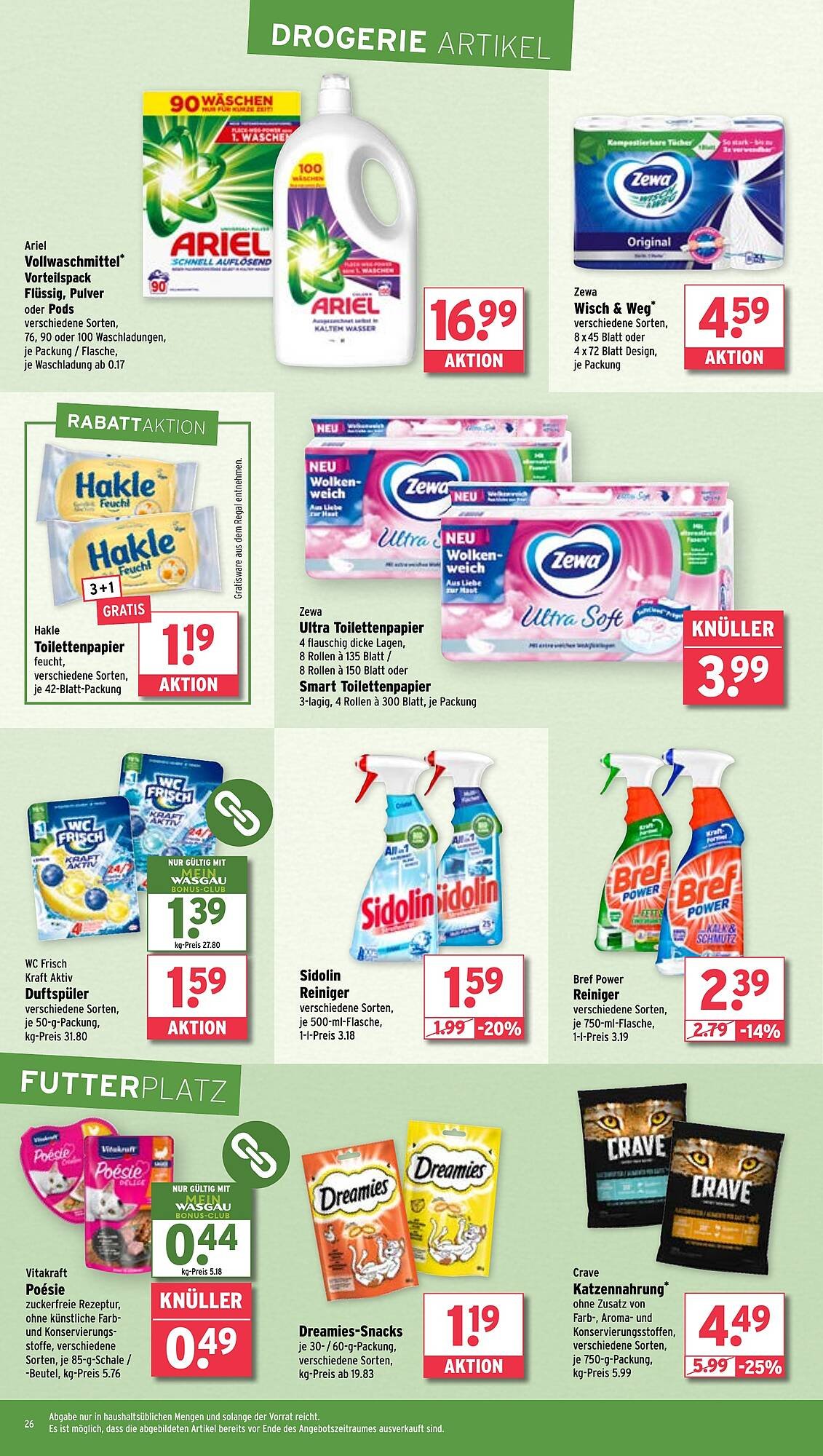Wasgau Prospekt (2025-08-18 - 2025-08-23) | 26