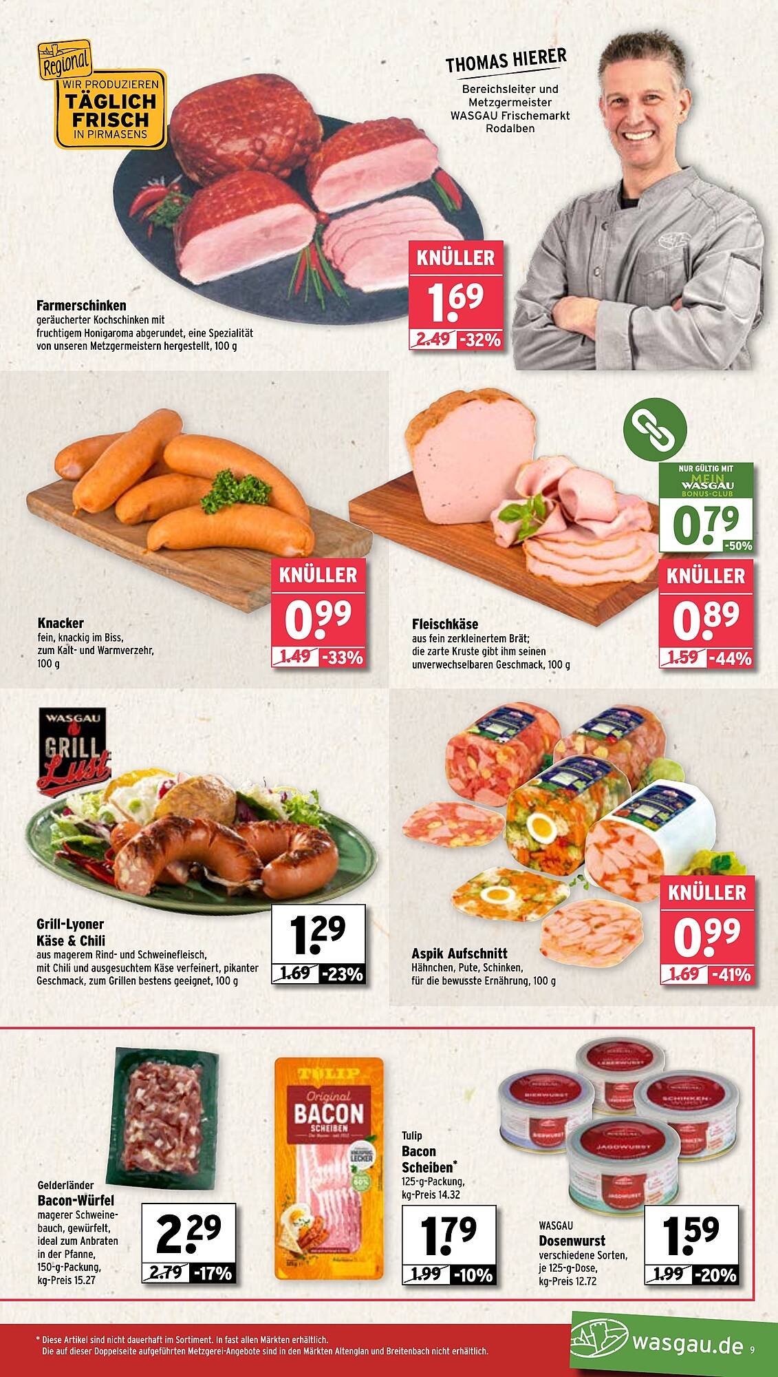 Wasgau Prospekt (2025-08-18 - 2025-08-23) | 9