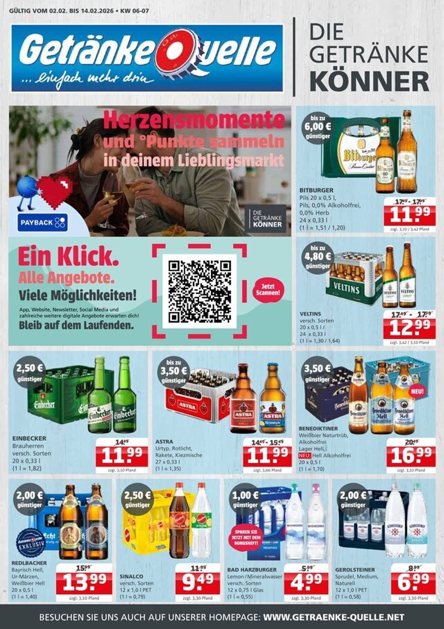 Getränke Quelle Prospekt (2026-02-02 - 2026-02-14)