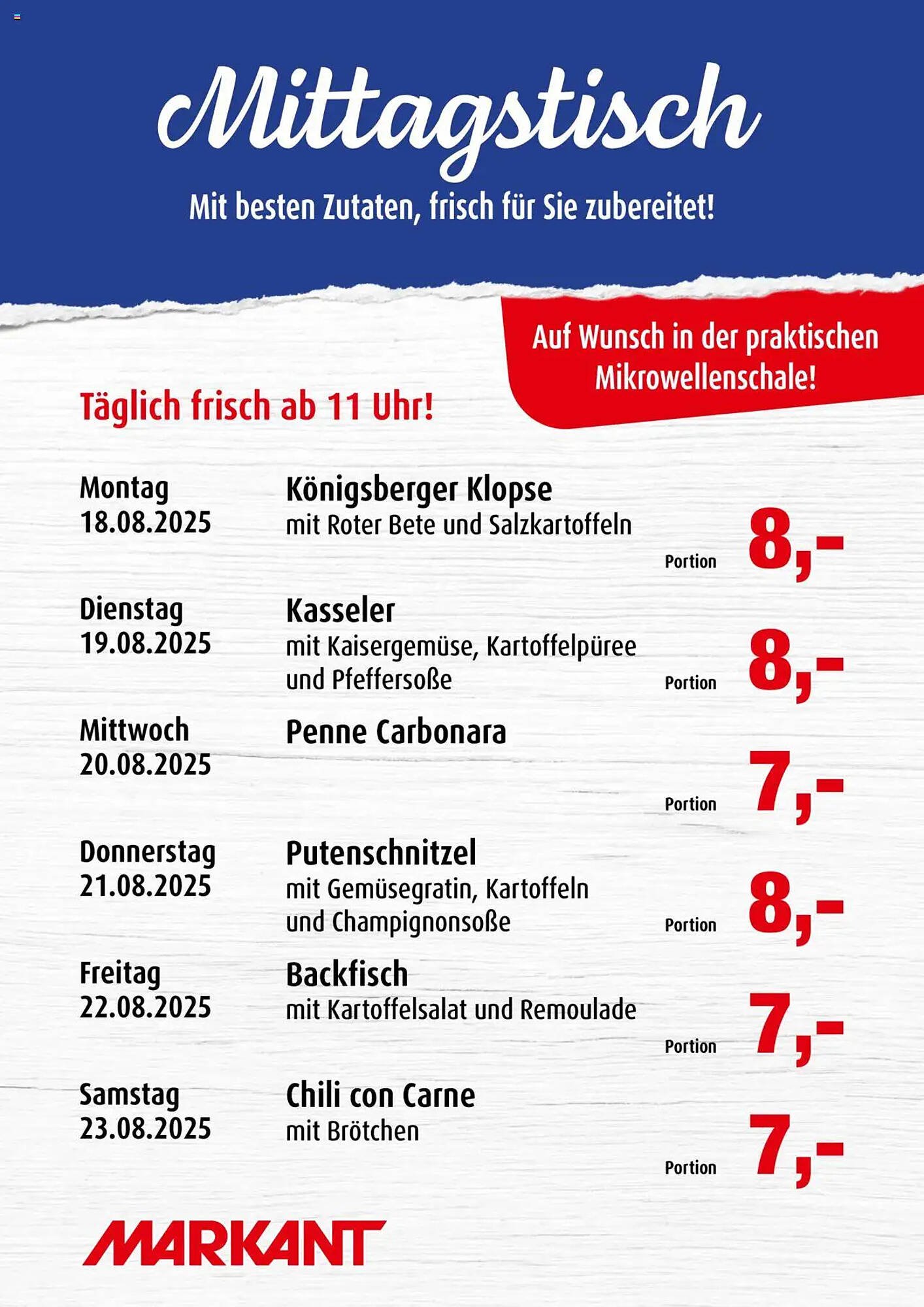 Markant Prospekt (2025-08-18 - 2025-08-23) | 1
