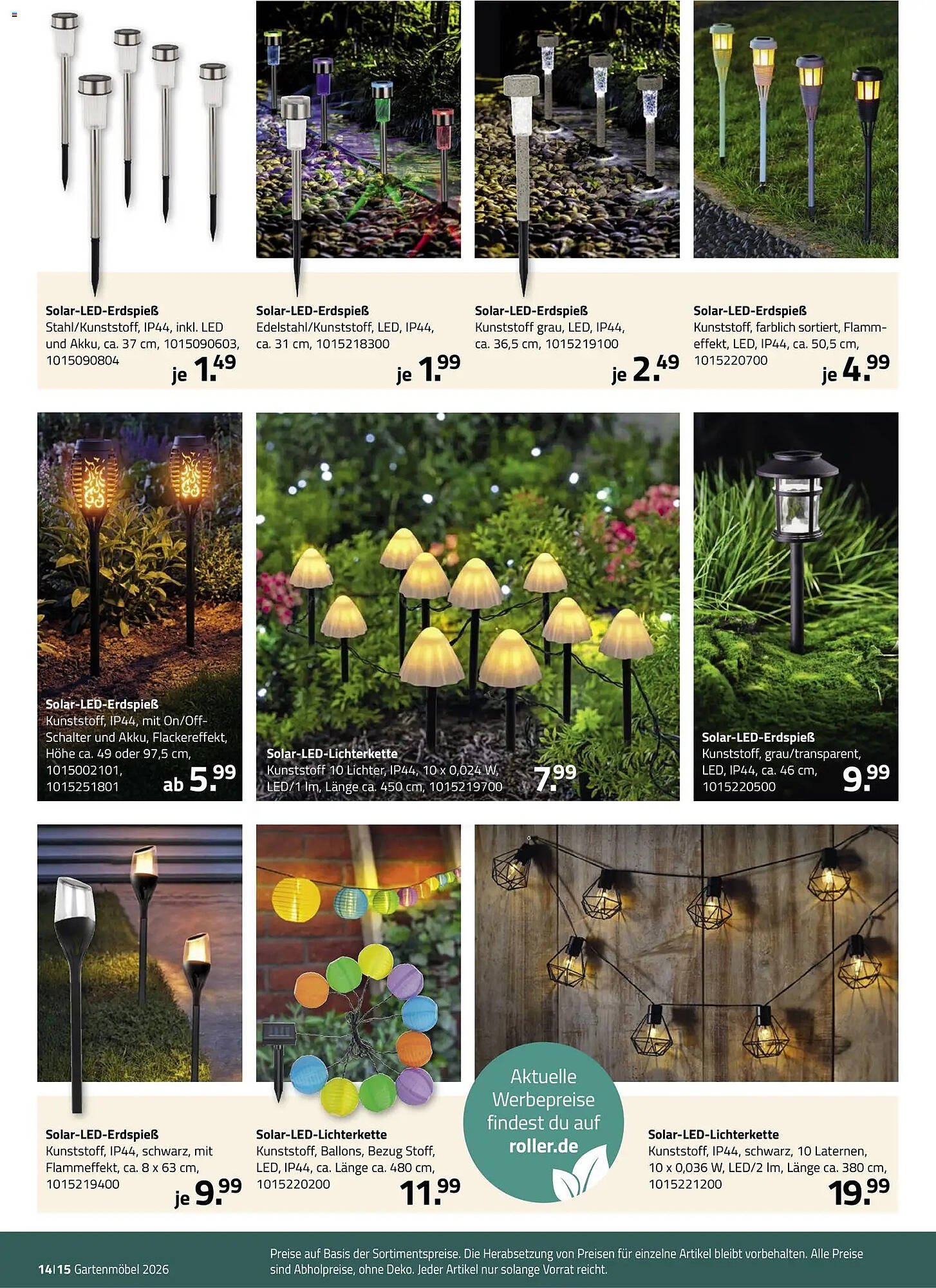ROLLER Prospekt (2026-02-23 - 2026-09-26)