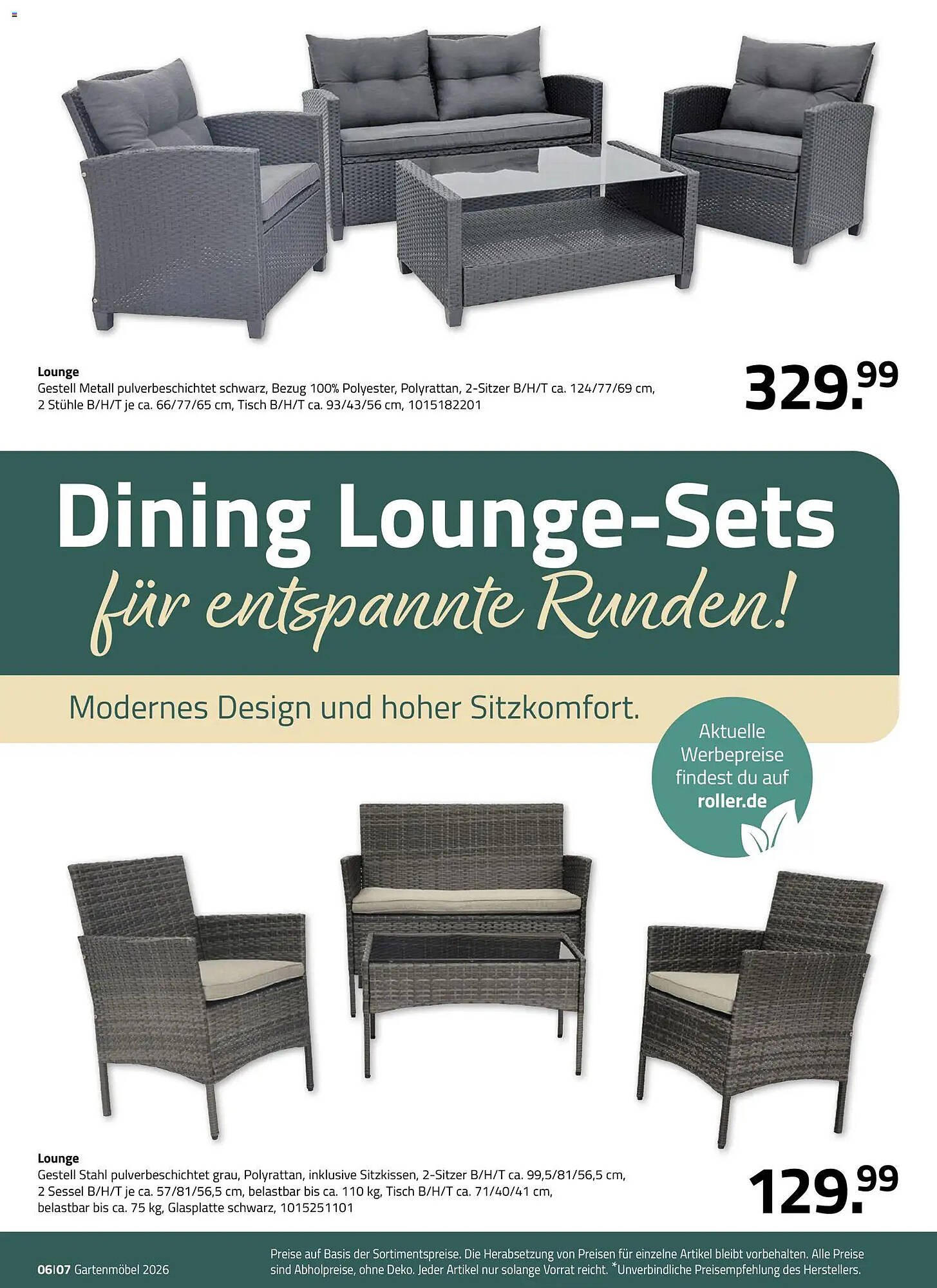 ROLLER Prospekt (2026-02-23 - 2026-09-26)