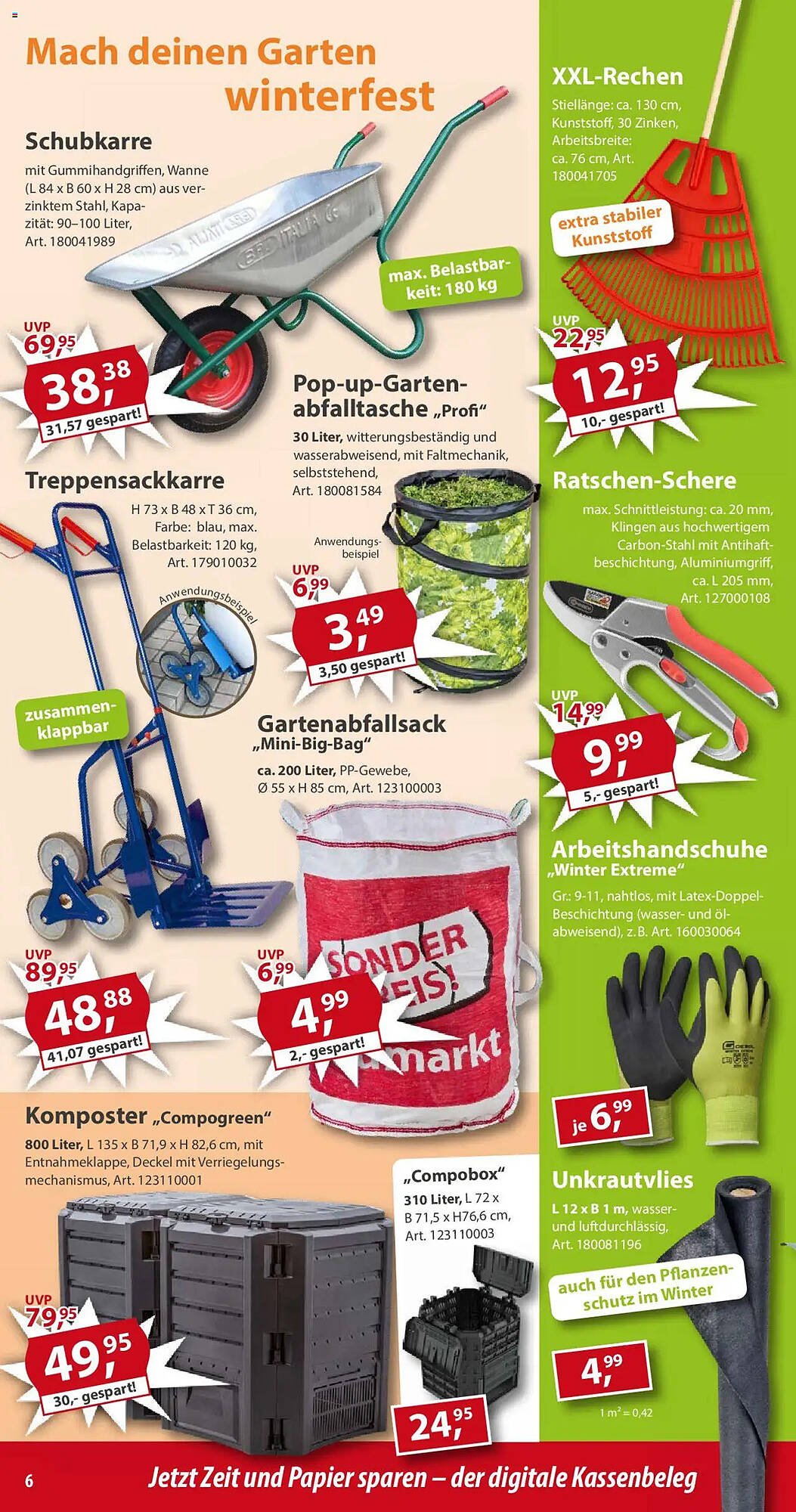 Sonderpreis Baumarkt Prospekt (2025-10-04 - 2025-10-10) | 6