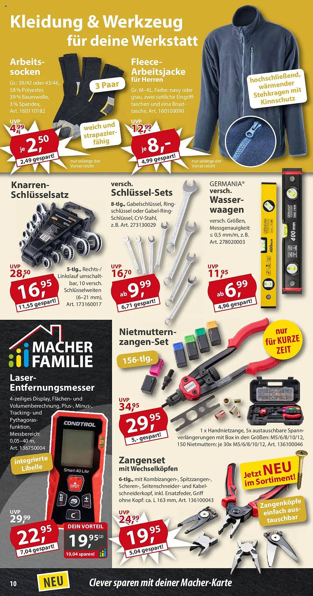 Sonderpreis Baumarkt Prospekt (2025-10-04 - 2025-10-10) | 10