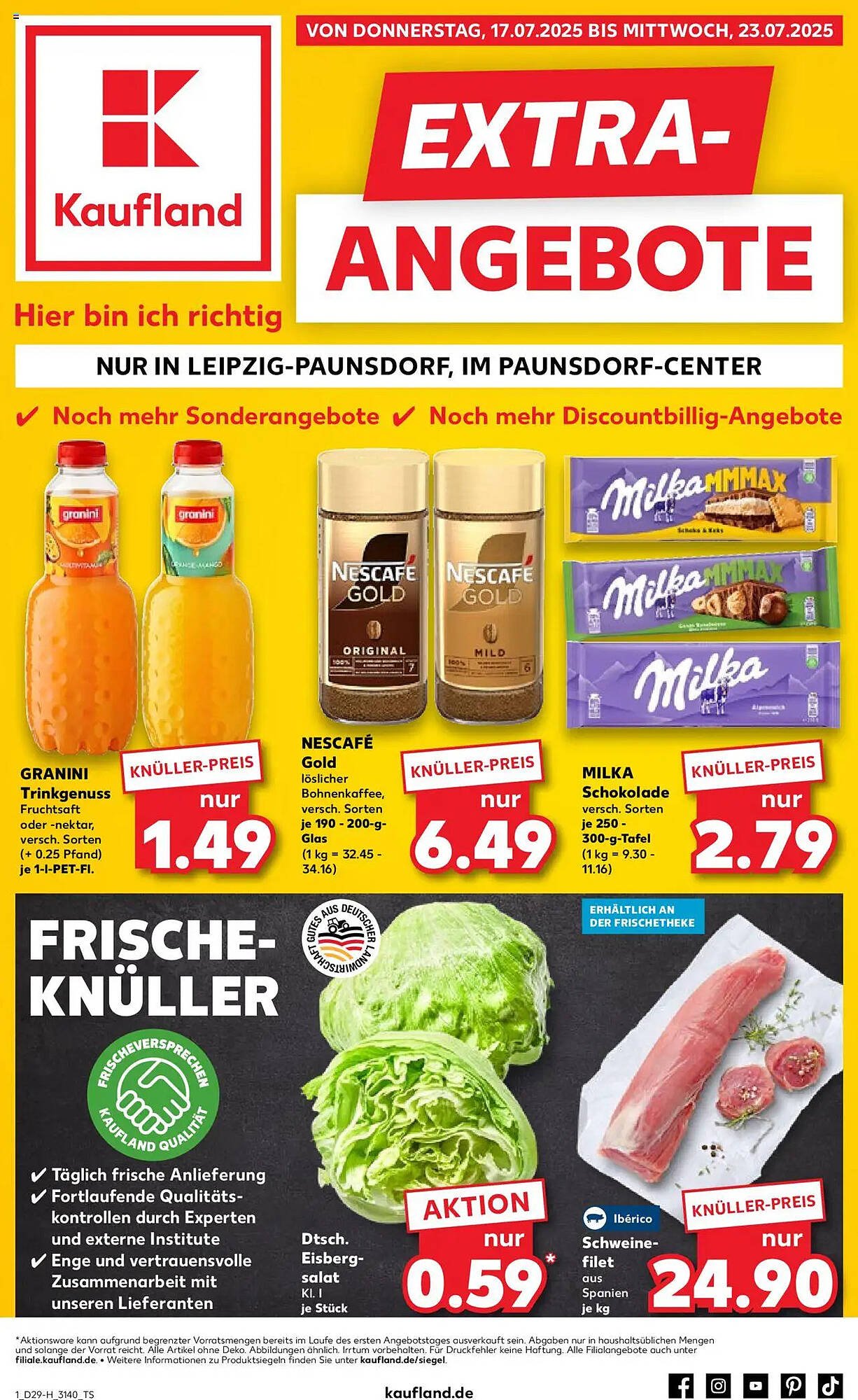 Kaufland Prospekt (2025-07-17 - 2025-07-23) | 1