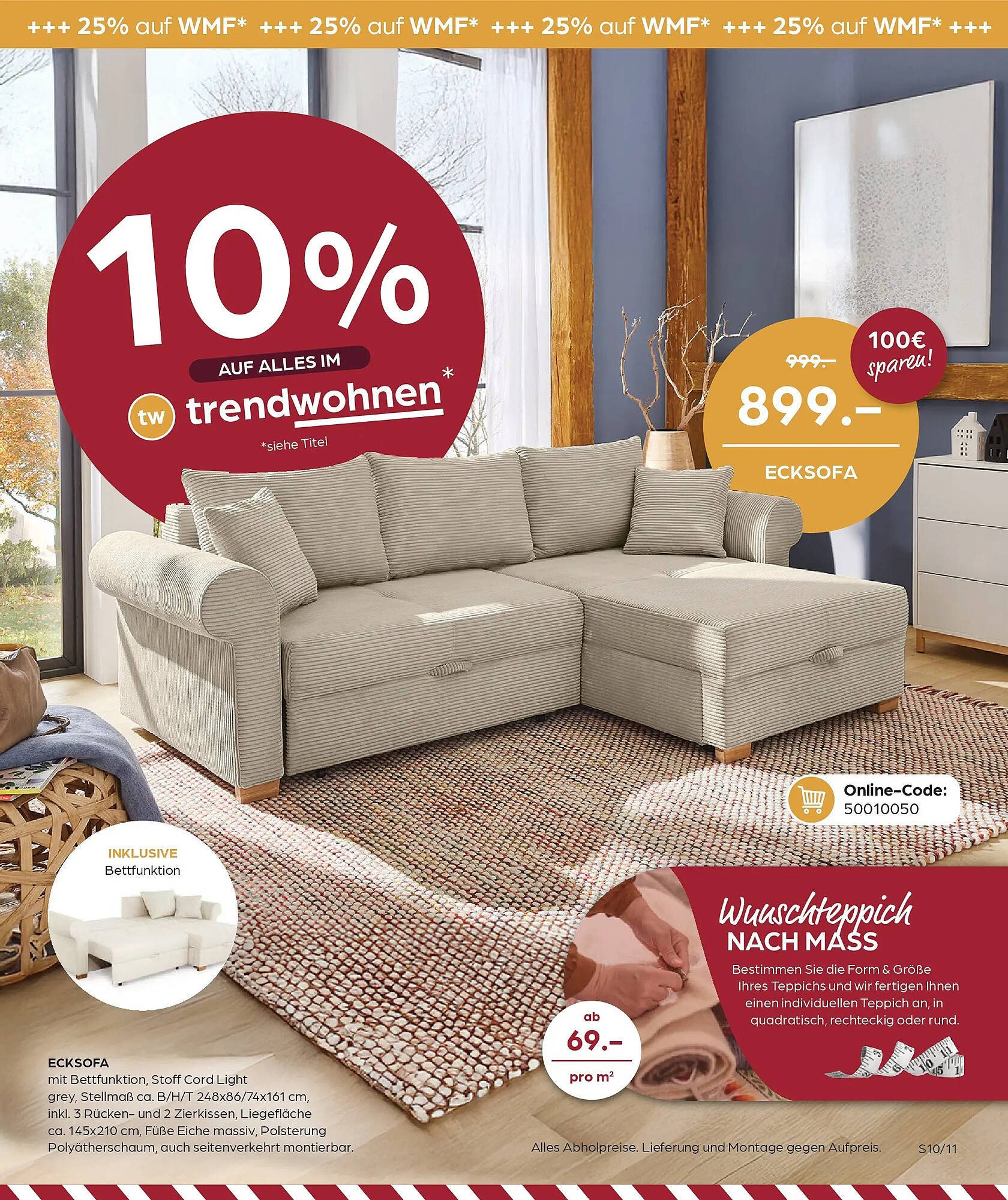 Trends Möbel Prospekt (2025-12-22 - 2026-01-02)