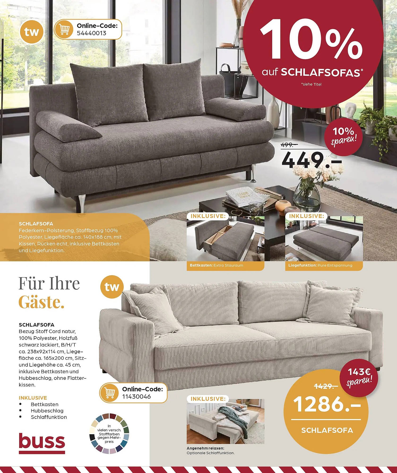 Trends Möbel Prospekt (2025-12-22 - 2026-01-02)