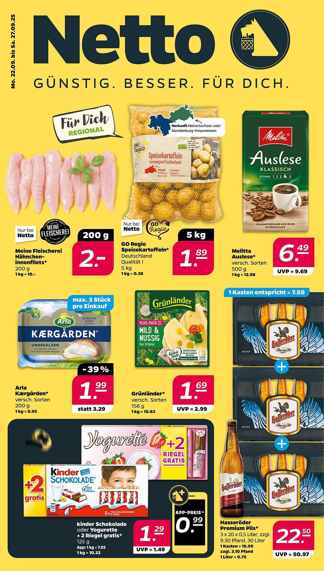 NETTO Prospekt (2025-09-22 - 2025-09-27) | 1