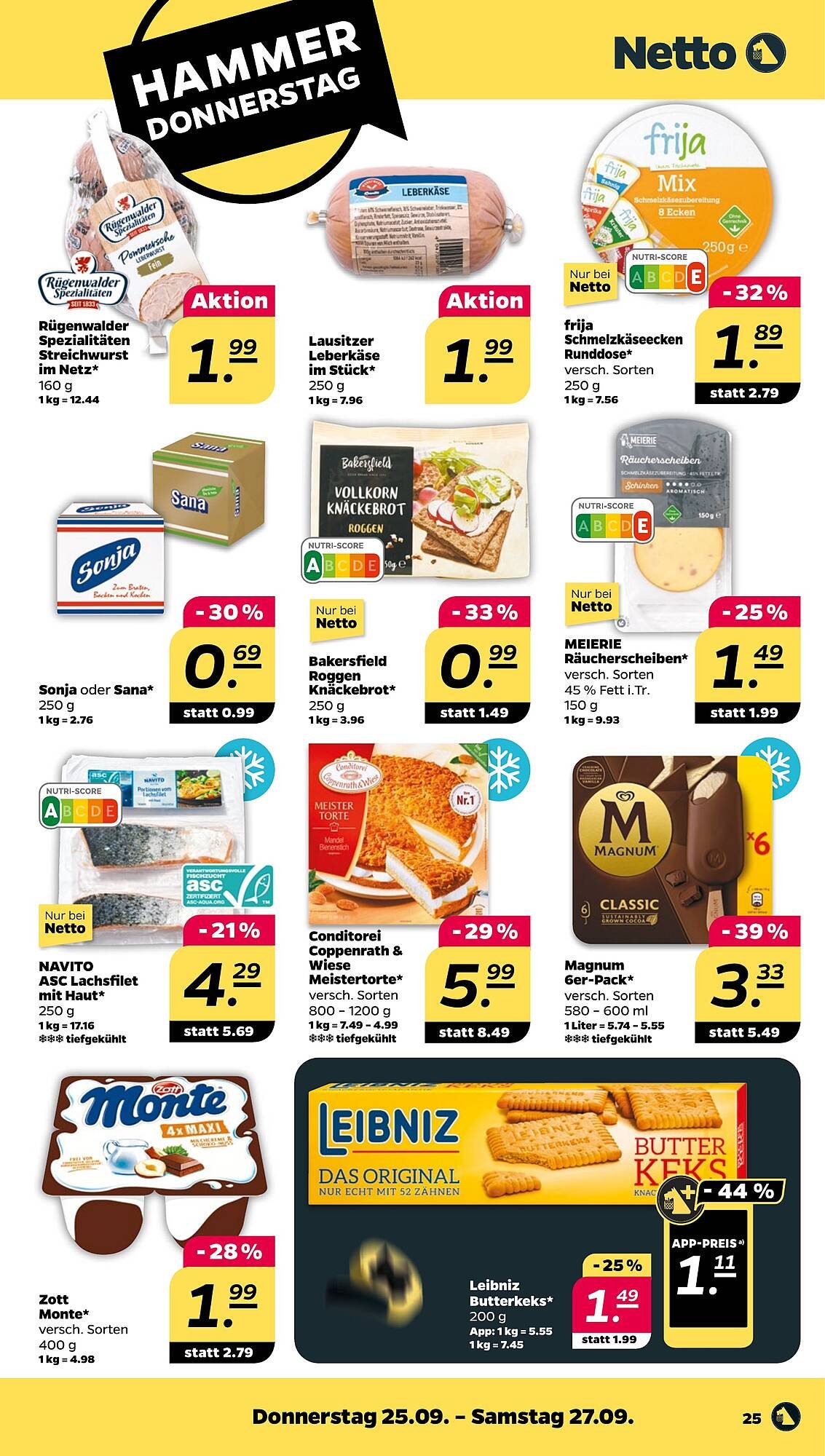 NETTO Prospekt (2025-09-22 - 2025-09-27) | 25