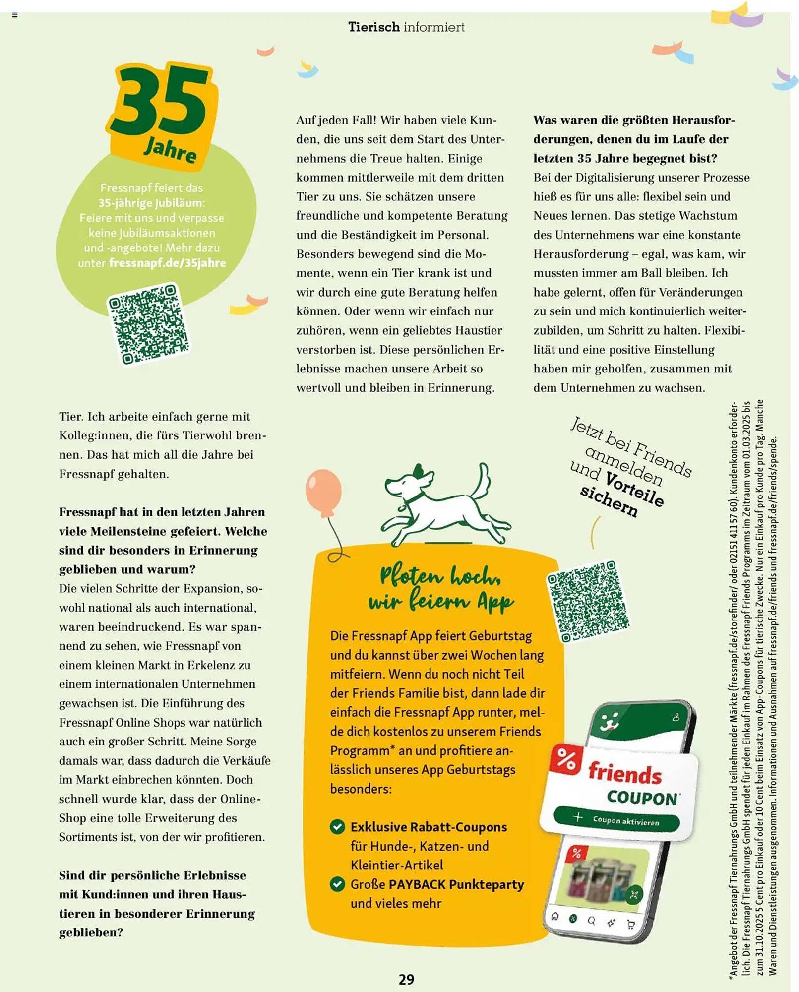 Fressnapf Magazin (2025-09-01 - 2025-10-31) | 29