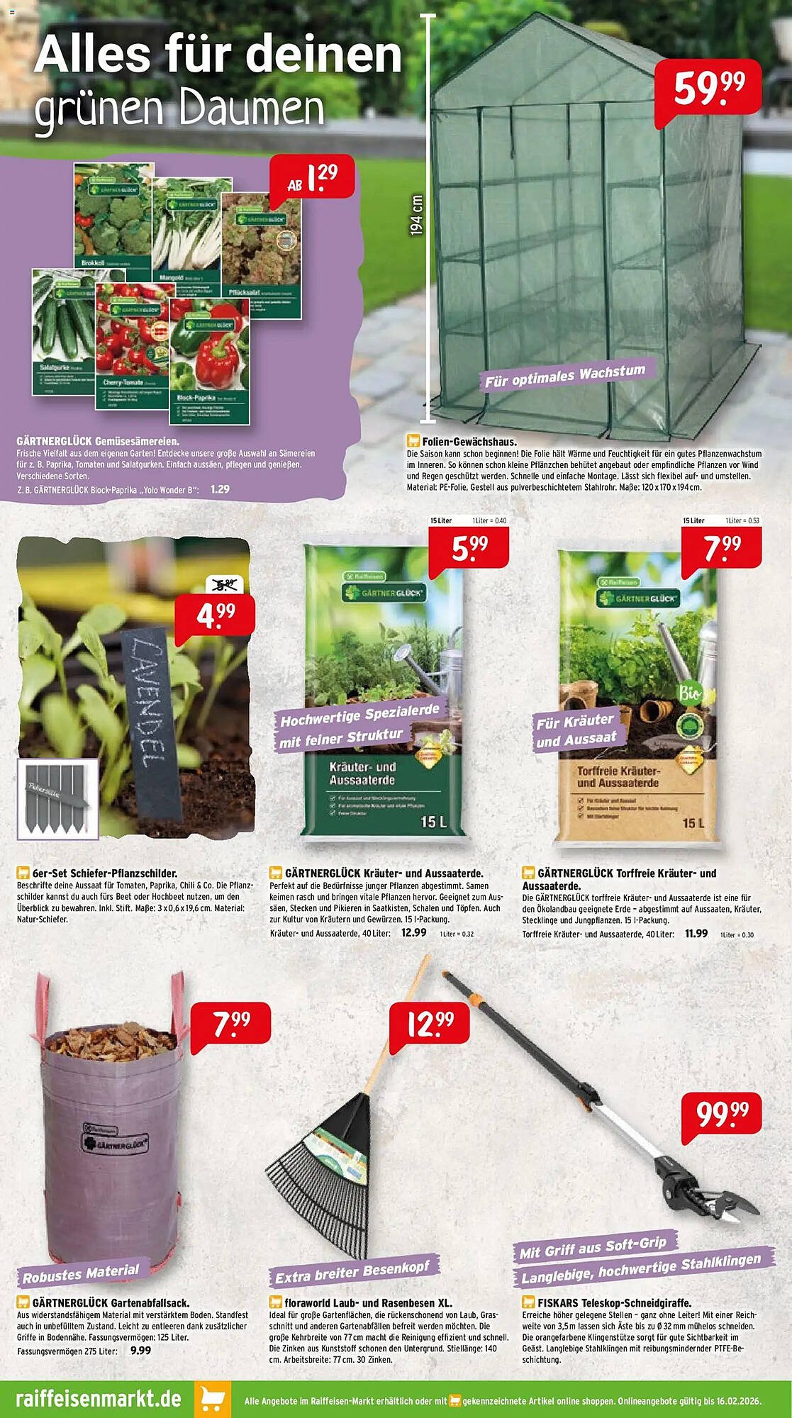 Raiffeisen Markt Prospekt (2026-01-28 - 2026-02-28)