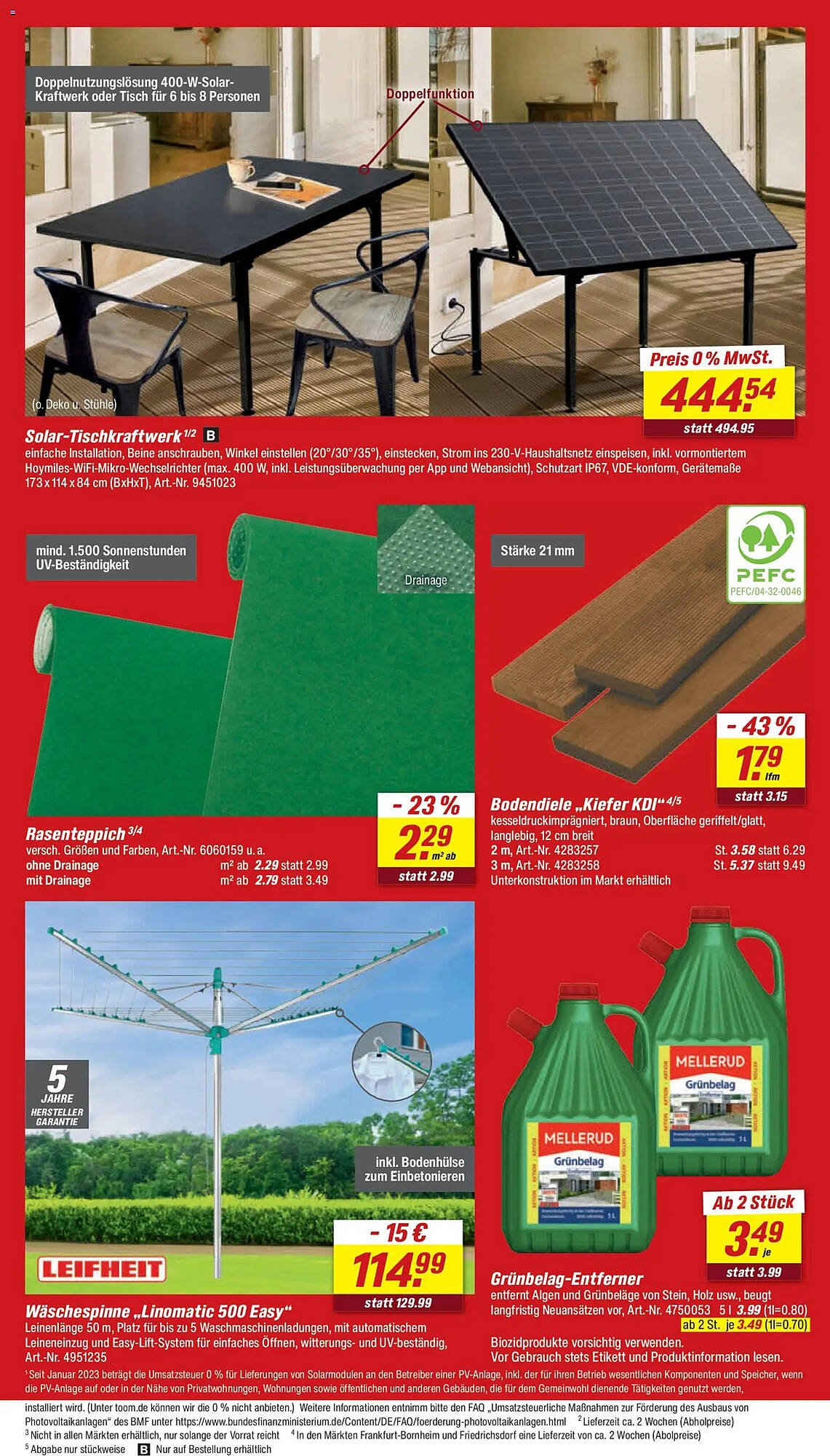 Toom Baumarkt Prospekt