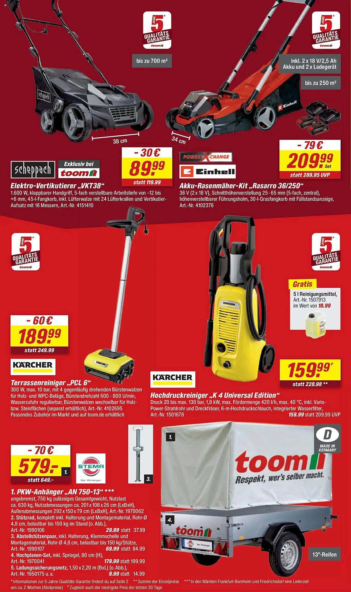 Toom Baumarkt Prospekt