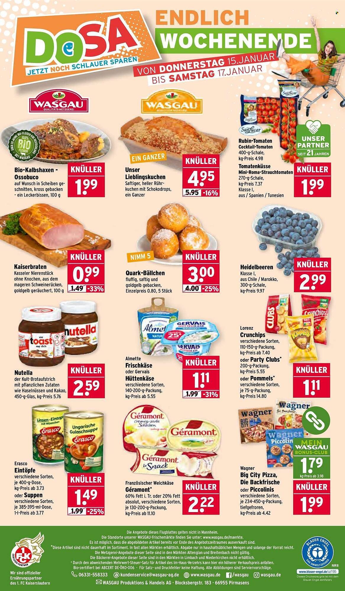 Wasgau Prospekt (2026-01-12 - 2026-01-17)