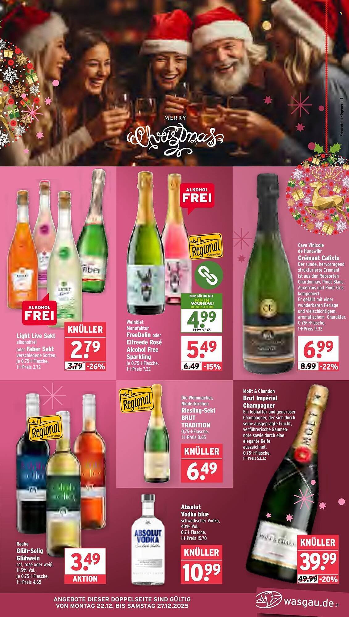 Wasgau Prospekt (2025-12-22 - 2025-12-27)
